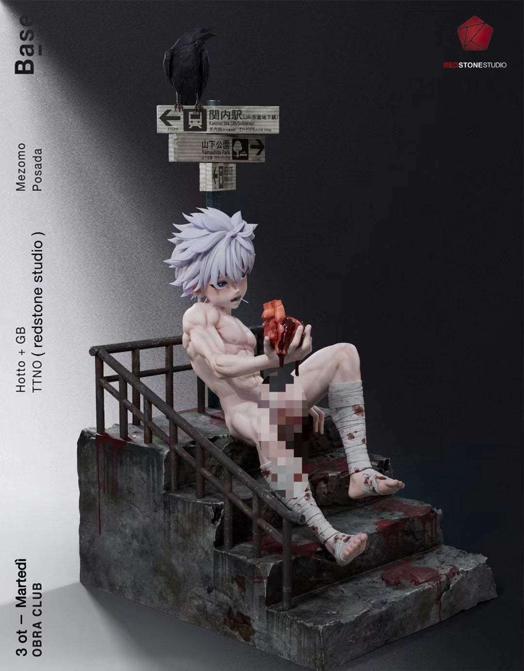 Killua Zoldyck Anime Figure - Red Stone Studio Hunter x Hunter Collectible Action Figure for Anime Fans, Cosplay & Home Decor
