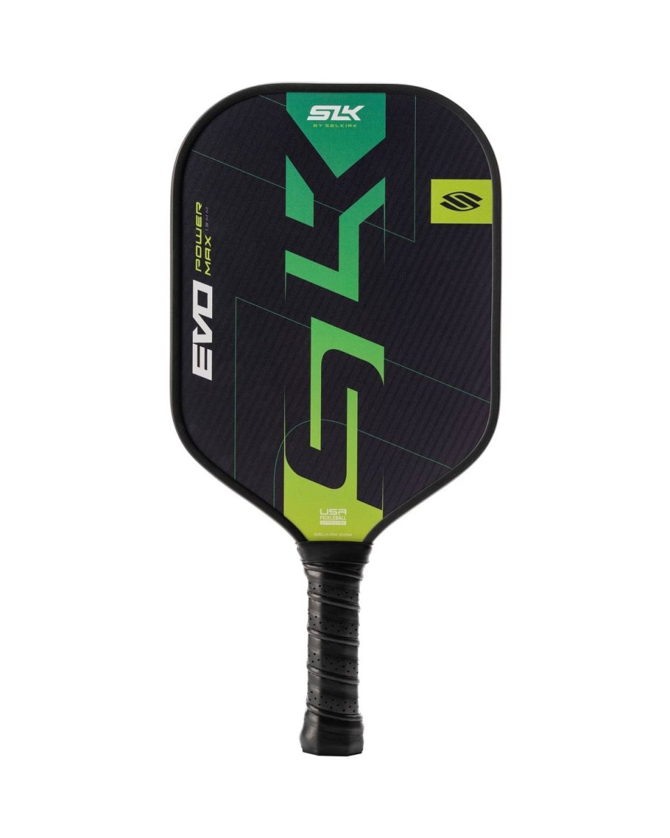 Selkirk SLK Evo Power Max Pickleball Paddle - Premium Carbon Fiber Paddle for Competitive Play & Outdoor Recreation - Perfect for Tournaments, Backyard Games & Fitness Training