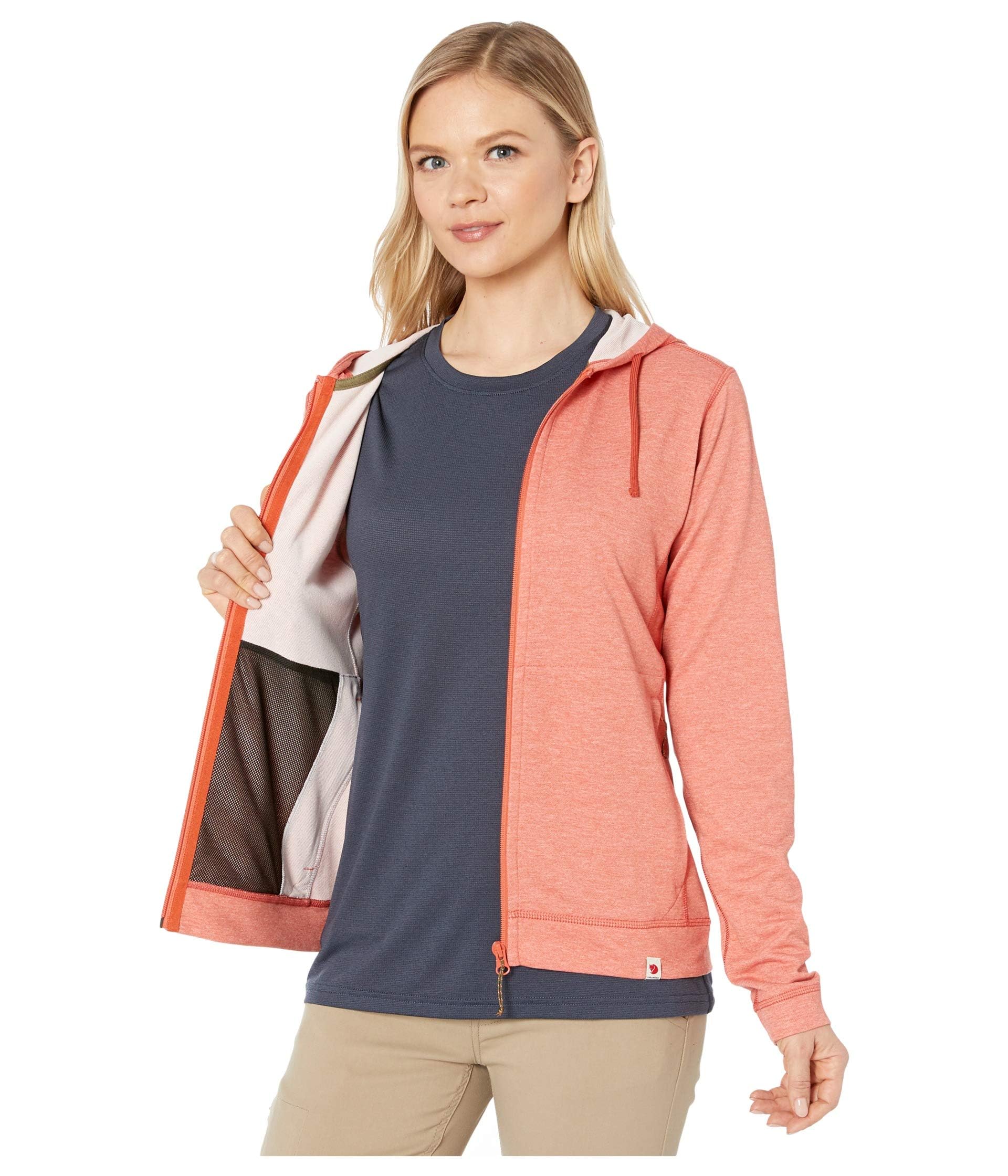 Fjallraven High Coast Lite Hoodie for Women - Lightweight Water-Resistant Outdoor Jacket - Perfect for Hiking, Camping & Travel