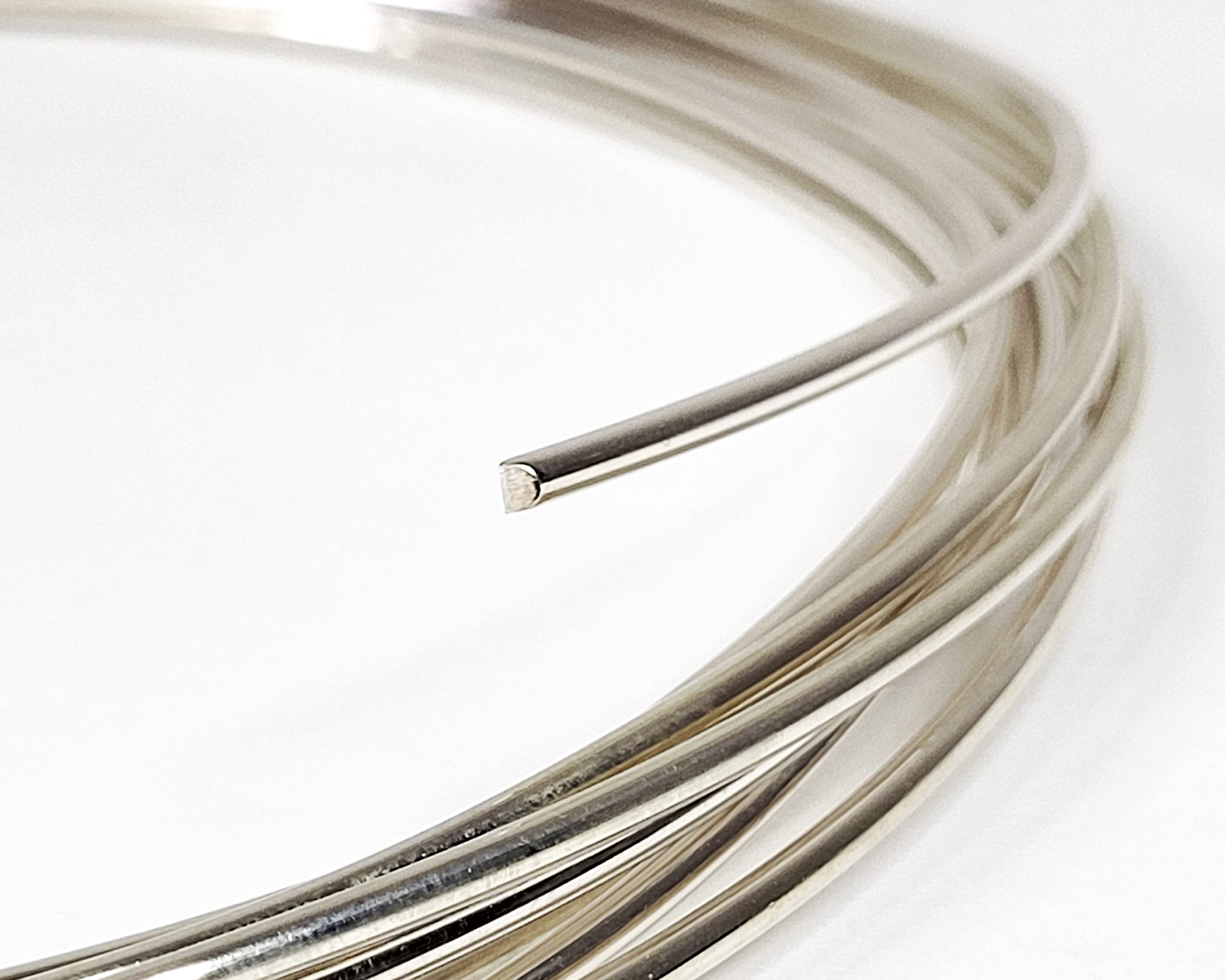 11 Gauge Round Dead Soft 925 Sterling Silver Wire - 5 Feet Jewelry Making Supplies for Bracelets, Necklaces & DIY Craft Projects | WIZART Premium Quality