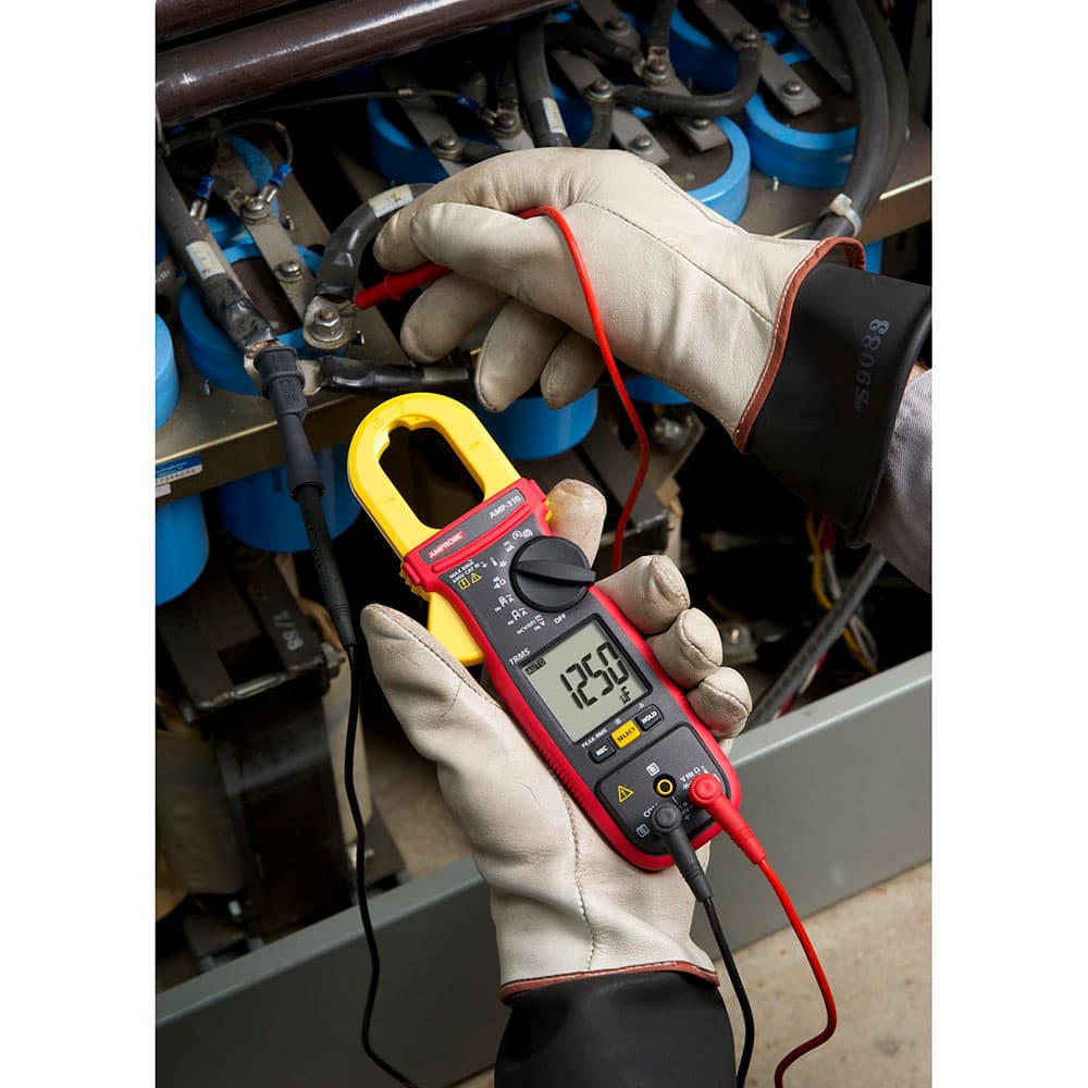 Amprobe AMP-310 600V/600A TRMS AC Clamp Multimeter with 3 Phase Sequence & Motor Testing - Professional Electrical Testing Tool for HVAC, Industrial Maintenance and Automotive Diagnostics