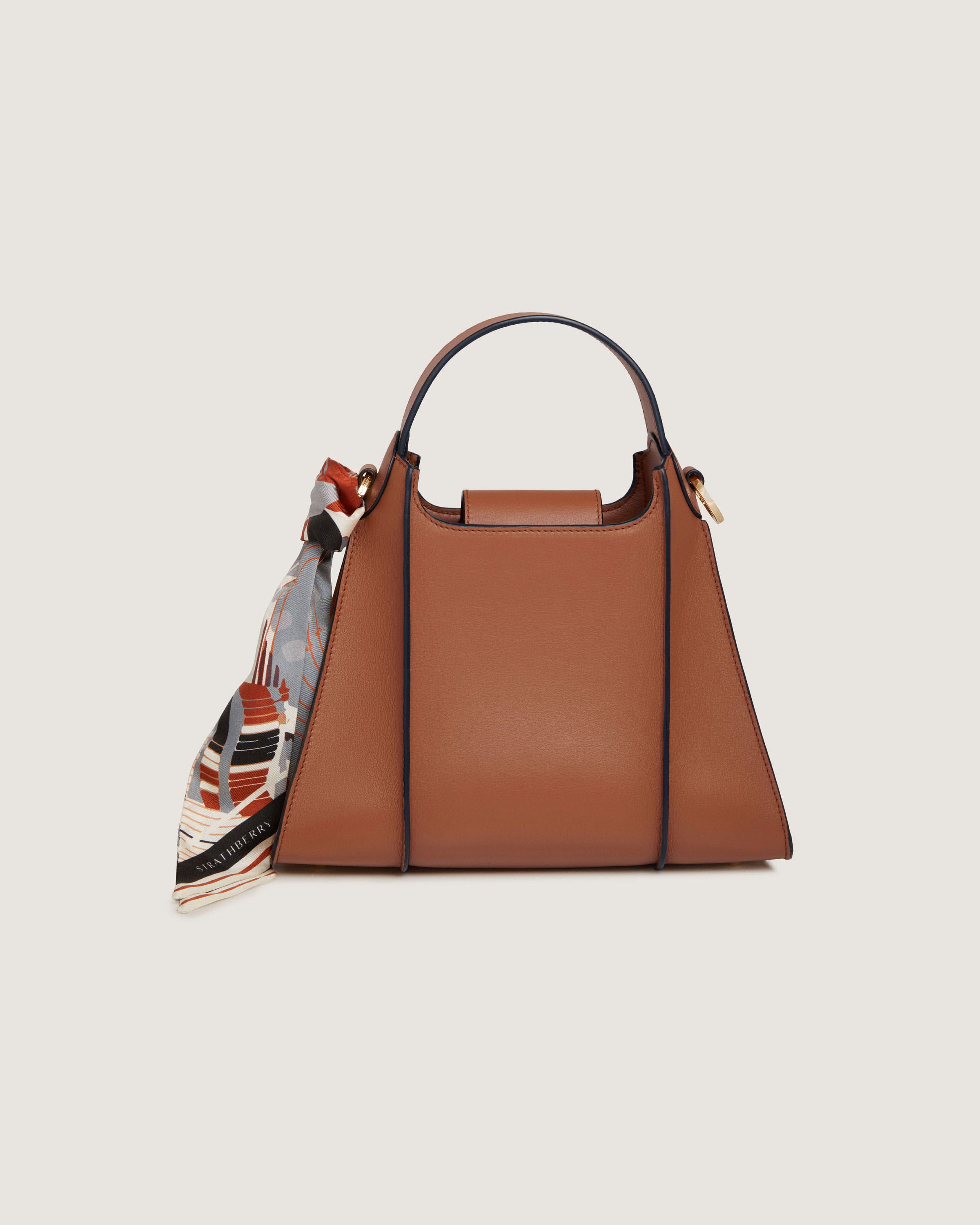 Arkshell Tan Top Handle Leather Handbag for Women - Stylish & Durable Shoulder Bag for Work, Travel & Everyday Use