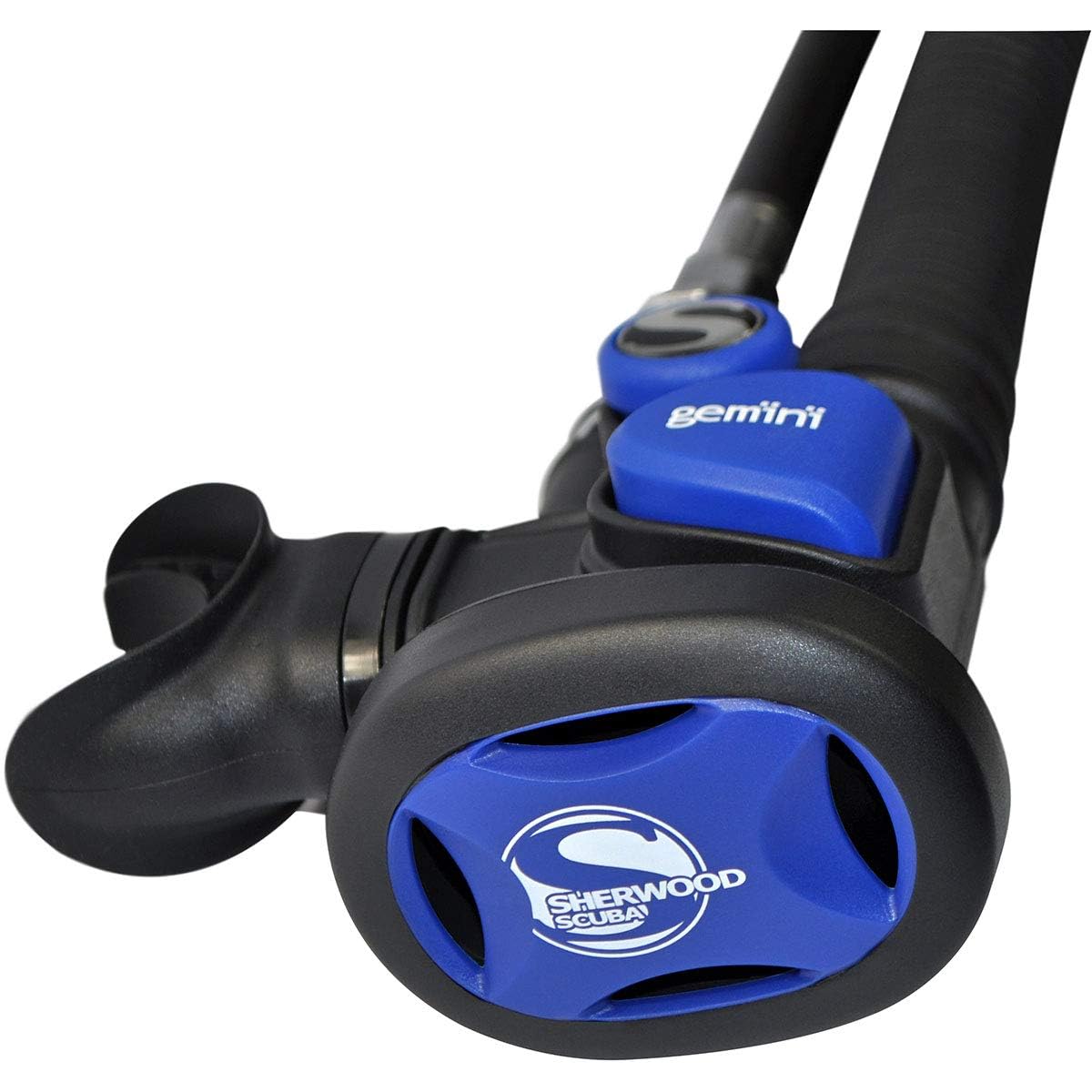 SHERWOOD SCUBA Gemini Alternate Air Source & BCD Inflator Combo - All-in-One Diving Regulator for Scuba Gear | Perfect for Emergency Air Sharing & Buoyancy Control Underwater