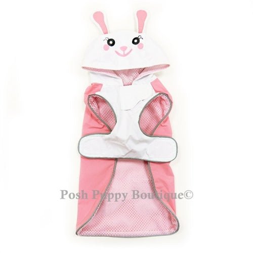Waterproof Bunny Raincoat for Kids - Cute & Comfortable Outdoor Rainwear for Toddlers & Girls - Perfect for Playdates, School & Park Adventures