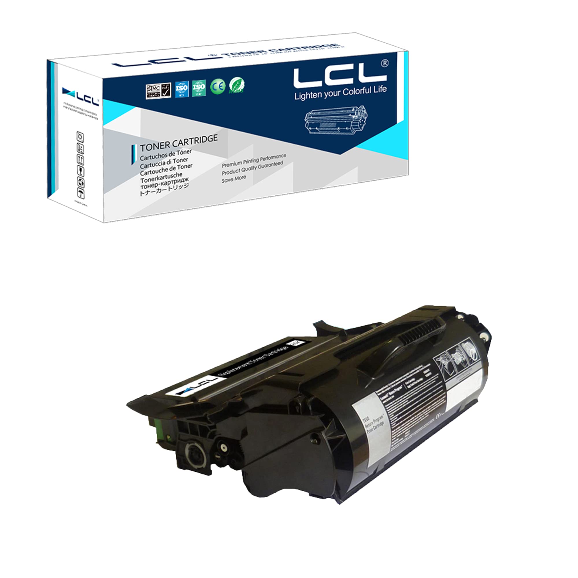 High-Quality Remanufactured Toner Cartridge for Lexmark T650H11A T650H21A T650 T652 T654 Series (25000 Pages) - Compatible with T652dn, T652dtn, T654n, T654dn, T650n, T650dn, T650dtn, T652n - 1-Pack Black - Perfect for Office Printing & High-Volume Document Needs