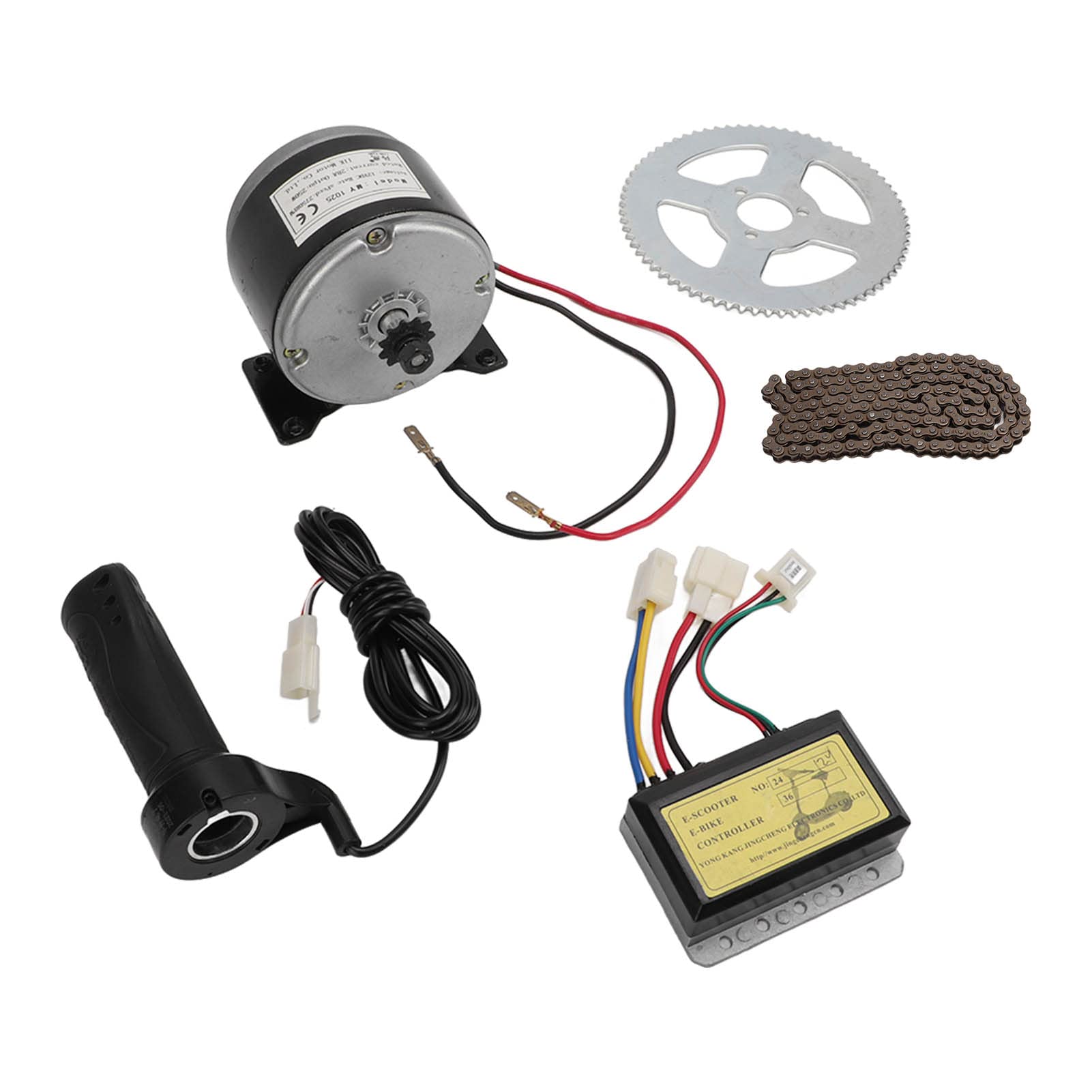 12V 250W 2750RPM High Speed Electric Motor Kit with Speed Controller - Bike Conversion Kit for Motorcycle, Electric Scooter & E-Bike - Perfect for DIY Projects, Commuting & Off-Road Adventures