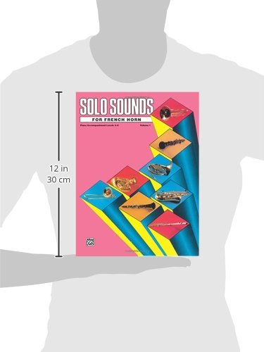 French Horn Solos Book Vol 1: Intermediate Levels 3-5 with Piano Accompaniment - Perfect for Music Students, Teachers & Performers