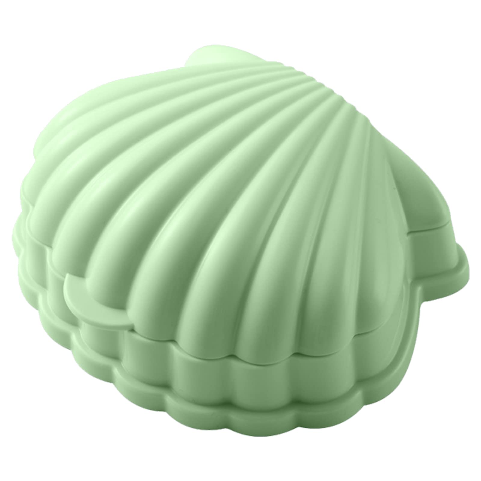 Shell-Shaped Soap Dish with Self-Draining - Stylish Soap Holder for Bathroom & Kitchen - Perfect for Shower, Sink, and Countertop Organization