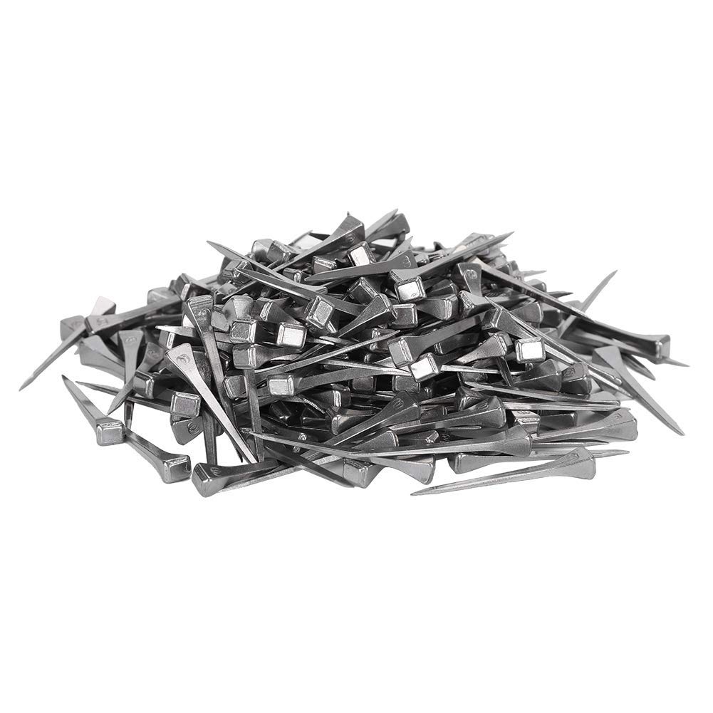 Premium Set of 2 Horseshoe Nails - 250pcs Equestrian Sports Equipment for Horse Shoeing | Durable Horse Care Accessories for Professional Farriers & Stable Maintenance