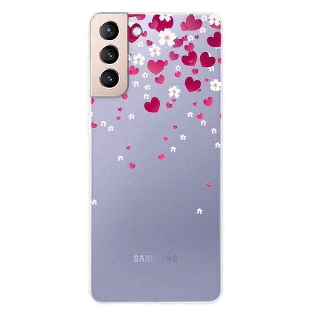S21 Clear Transparent Soft TPU Phone Case - Slim Protective Cover for Samsung Galaxy S21 - Perfect for Everyday Use & Showcasing Phone Design