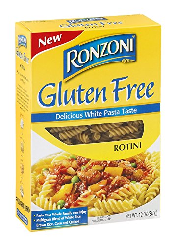 Ronzoni Gluten Free Rotini Pasta - 3 Pack | Wheat Free, Non-GMO Italian Pasta | Perfect for Vegan, Celiac & Keto Diets | Great for Pasta Salads, Casseroles & Family Dinners
