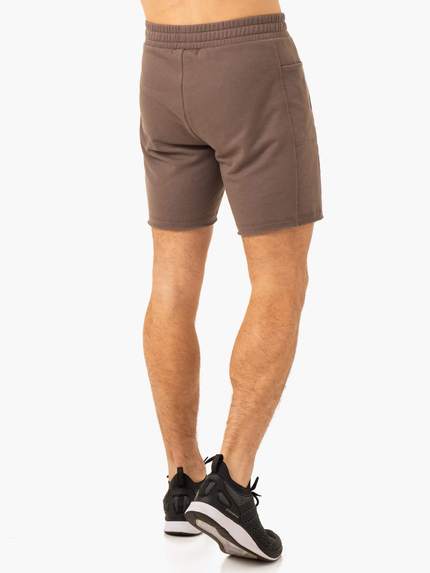Men's Pursuit Track Shorts - Comfortable Athletic Running Shorts in Taupe for Gym, Workout & Casual Wear