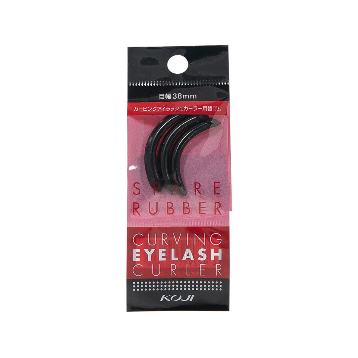 KOJI Eyelash Curler Replacement Pads - 3 Pack, Soft Rubber for Gentle & Natural Curl - Perfect for Home, Travel & Professional Makeup Kits