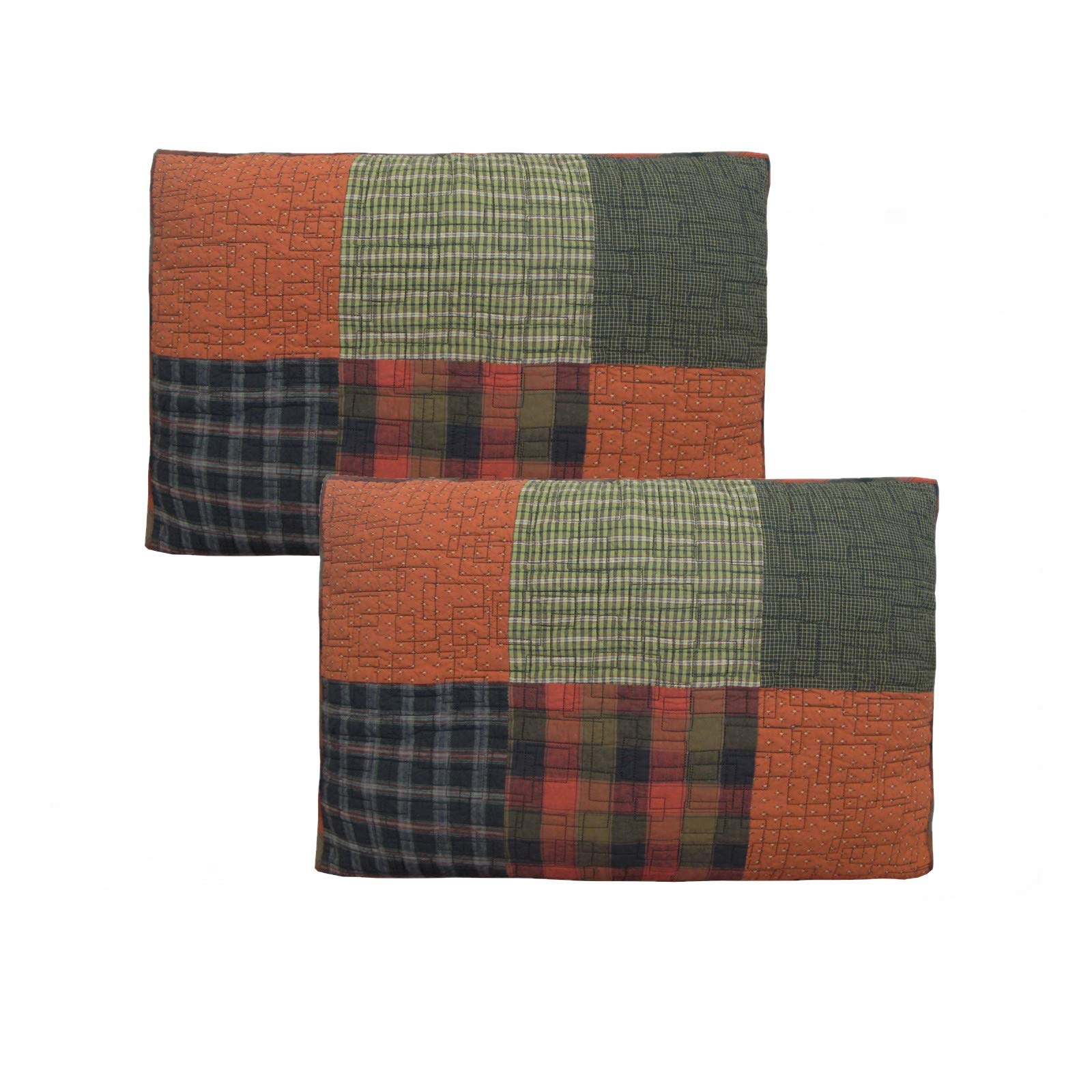 Woodland Cotton King Quilt Set - 3pc Lodge Bedding for Cozy Nights