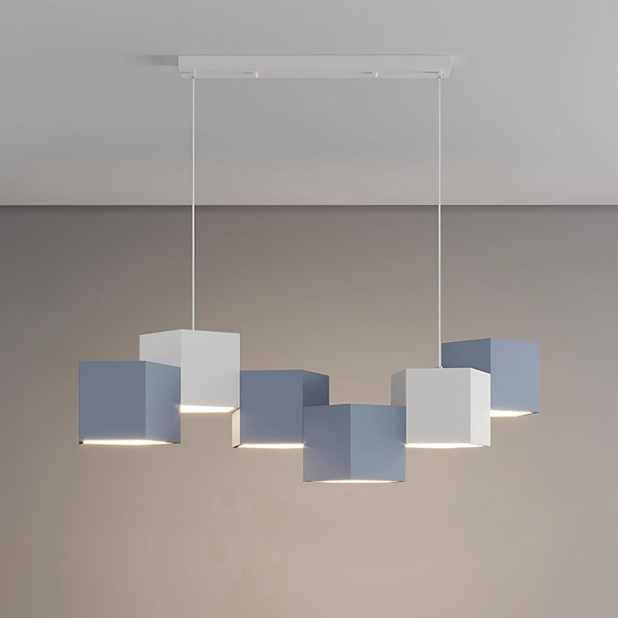 Magic Cube Pendant Lamp - Modern LED Hanging Light for Living Room, Bedroom & Kitchen | Dimmable Decorative Lighting for Home & Office