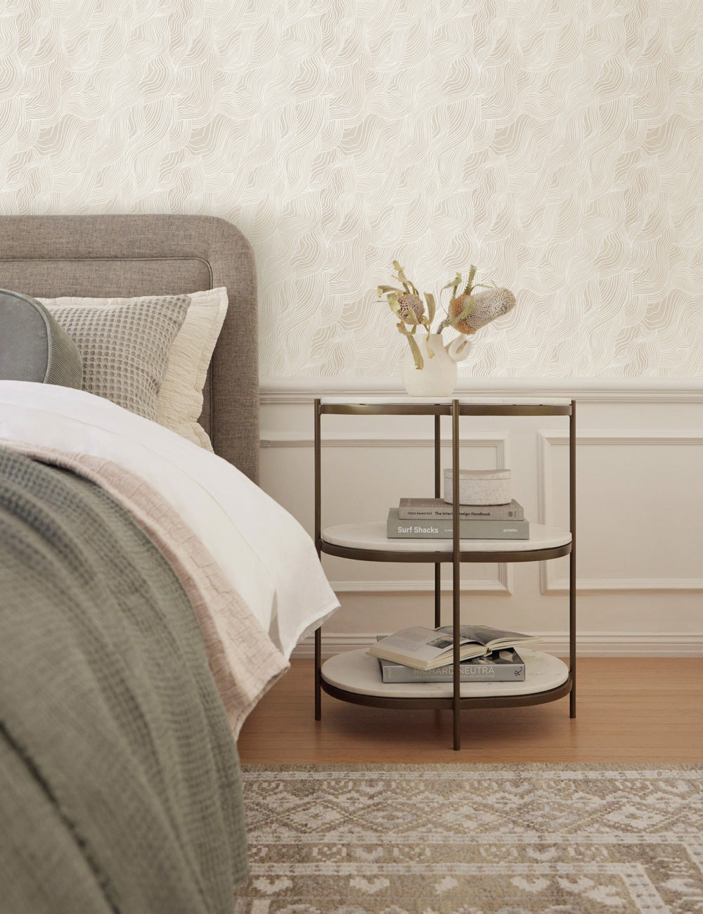 Alina Wallpaper - Premium Self-Adhesive Peel and Stick Wallpaper for Home Decor | Perfect for Bedroom, Living Room, and Office Renovation