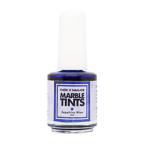 Cheri Marble Tint Sapphire Blue Nail Polish #MT80230 - Professional Salon Quality Gel Polish for Manicures & Pedicures, Perfect for Special Occasions & Everyday Wear