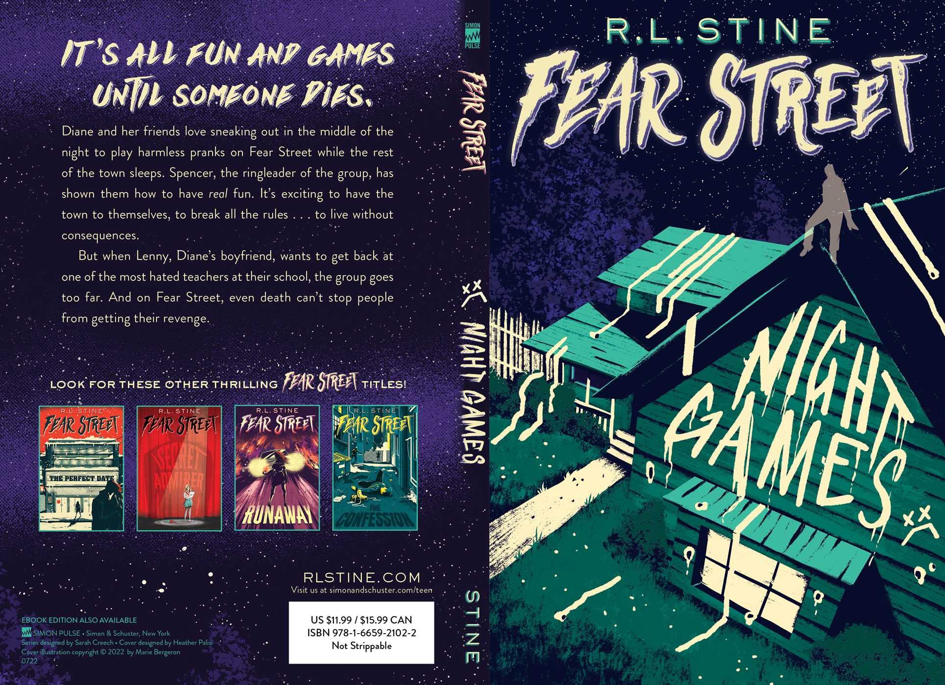 Night Games (Fear Street) - Thrilling Teen Horror Novel for Spooky Nights & Halloween Reading