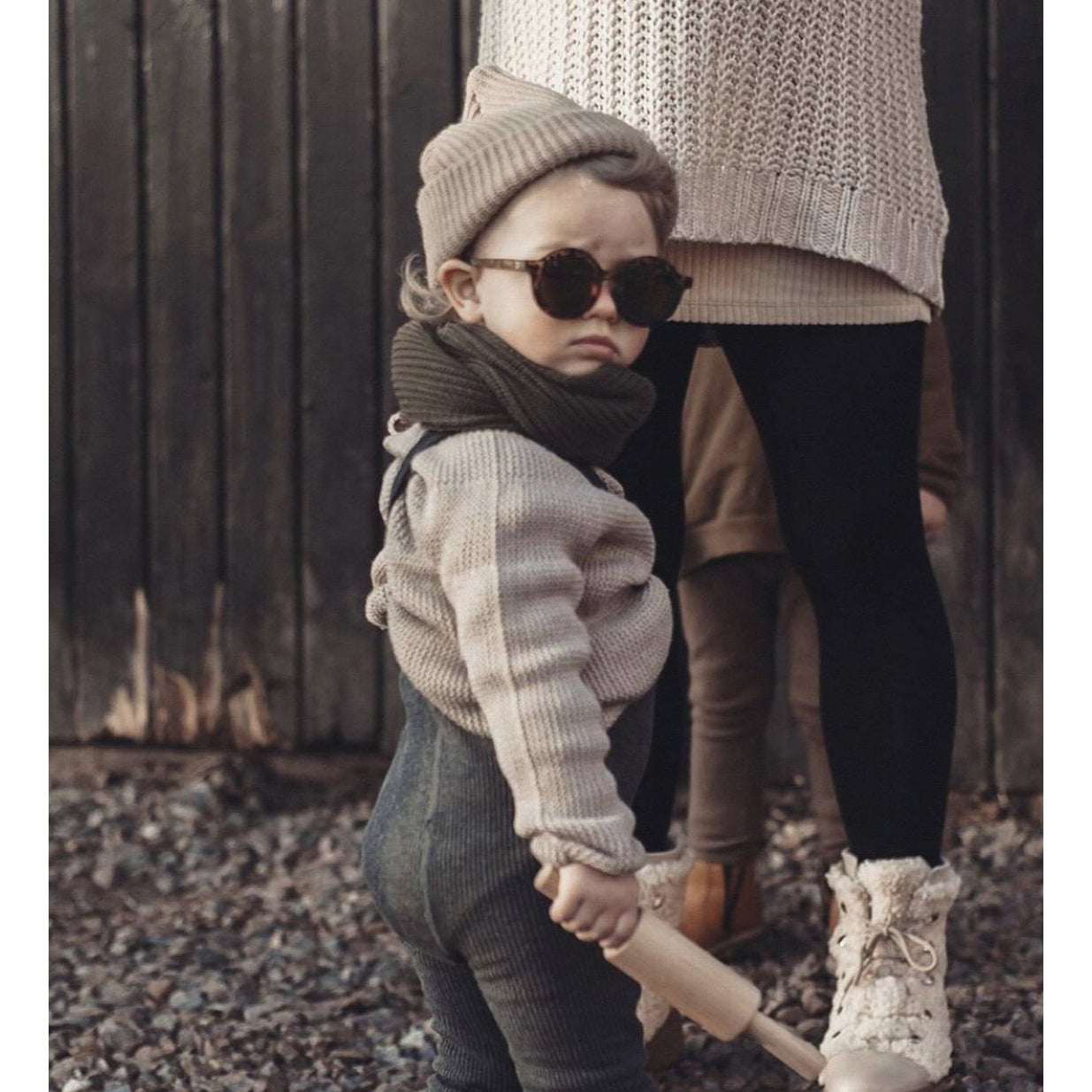 BabyMocs Kids Sunglasses - Signature Round Turtle Frame UV Protection for Boys & Girls - Perfect for Beach, Outdoor Play & Summer Activities