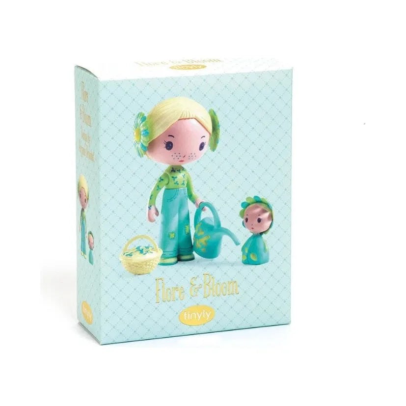 Flore & Bloom Tinyly Doll - Miniature Collectible Figurine for Home Decor, Gift, and Display | Perfect for Shelves, Desktops, and Party Centerpieces