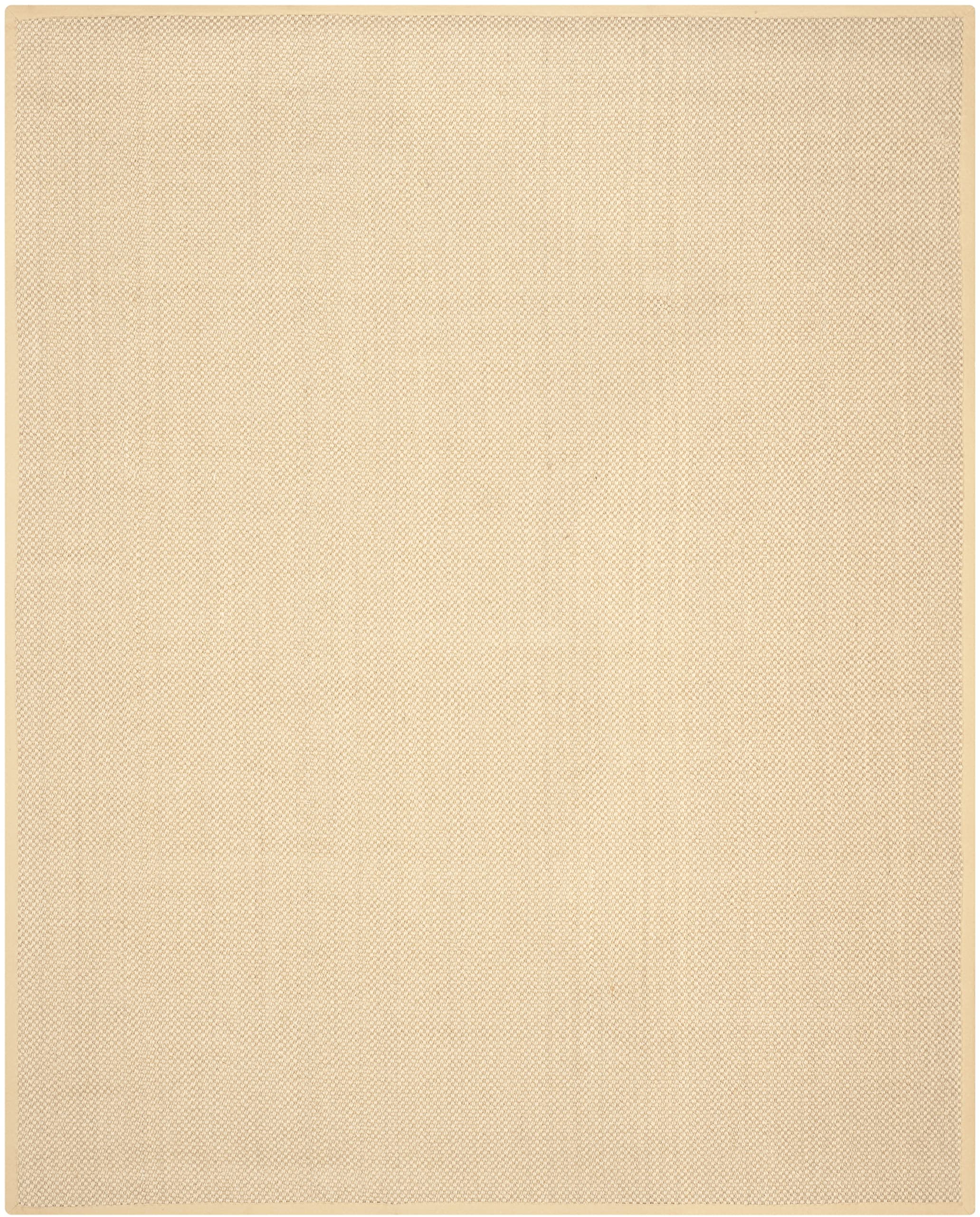 SAFAVIEH Natural Fiber Collection 8' x 10' Area Rug - Maize & Wheat Border Sisal Design | Easy Care & Durable | Perfect for Living Room, Bedroom, High Traffic Areas | Ideal for Home Decor, Office & Entryway (NF443A)