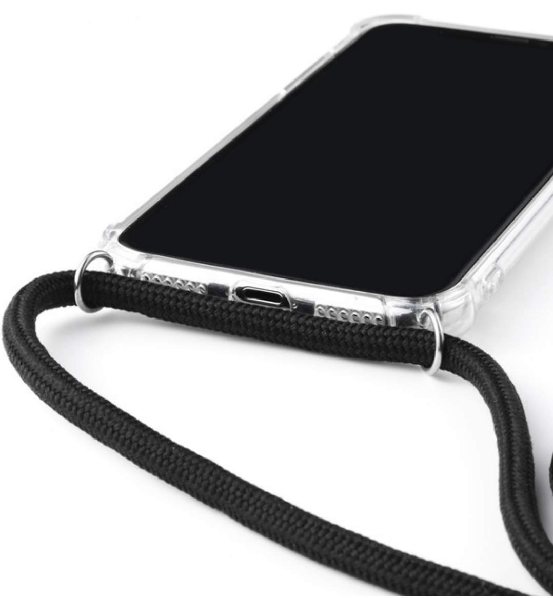 Premium Shockproof iPhone XS Max Case - Slim Protective Cover with Cross Design | Perfect for Travel, Work & Everyday Use (Black)