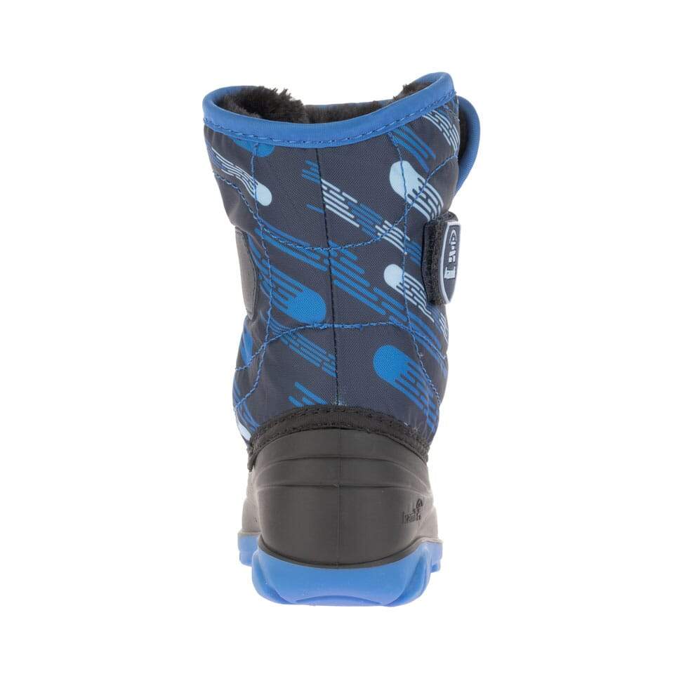 Kamik Navy Blue Snowbug 4 Toddler Boots - Waterproof Winter Snow Boots for Kids, Non-Slip Warm Shoes for Boys & Girls - Perfect for Snow Play, Sledding & Outdoor Winter Activities