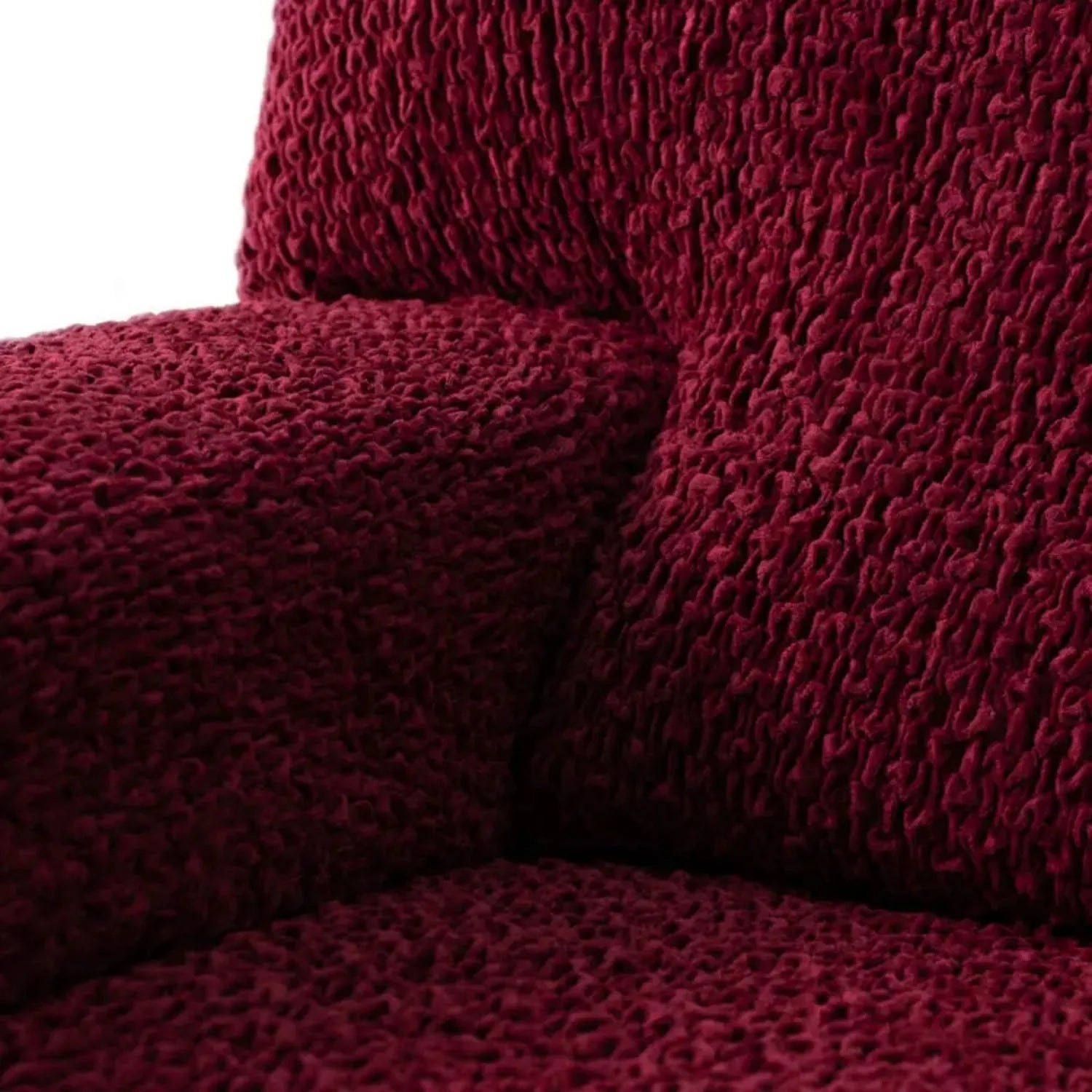 L Shaped Sofa Slipcover with Right Chaise - Soft Velvet Fabric for Sectional Couches - Perfect for Living Room, Home Theater & Family Gatherings