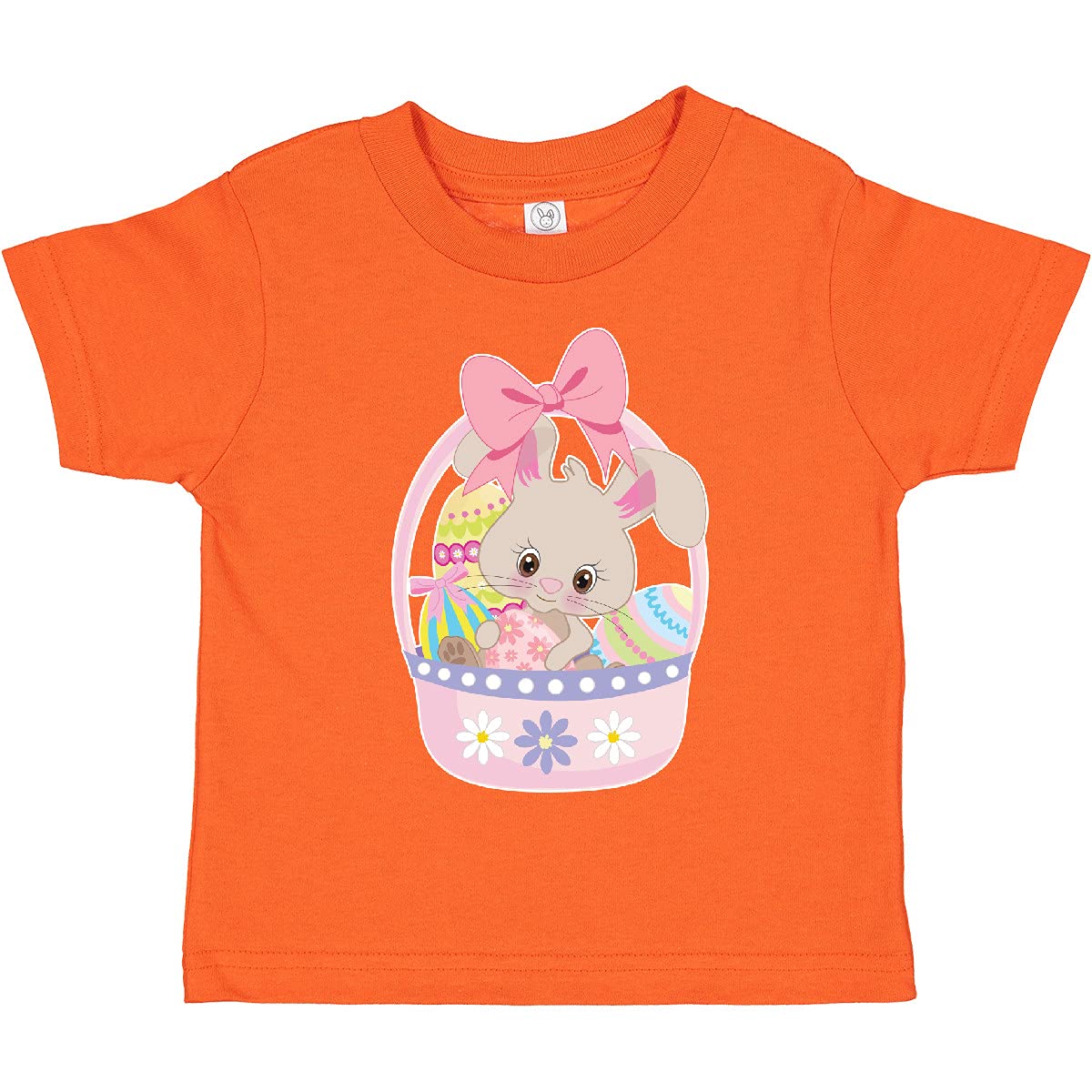 Easter Bunny Toddler T-Shirt - Cute Easter Basket Design for Kids