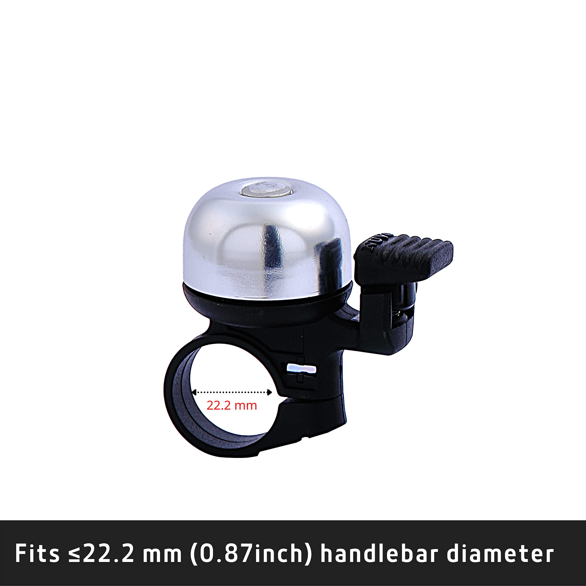 **N+1 Bike Bell - Loud & Clear Bicycle Bell for Road, Mountain, City, Sports, Cruiser & BMX Bikes - Perfect for Commuting, Cycling Safety & Outdoor Adventures**