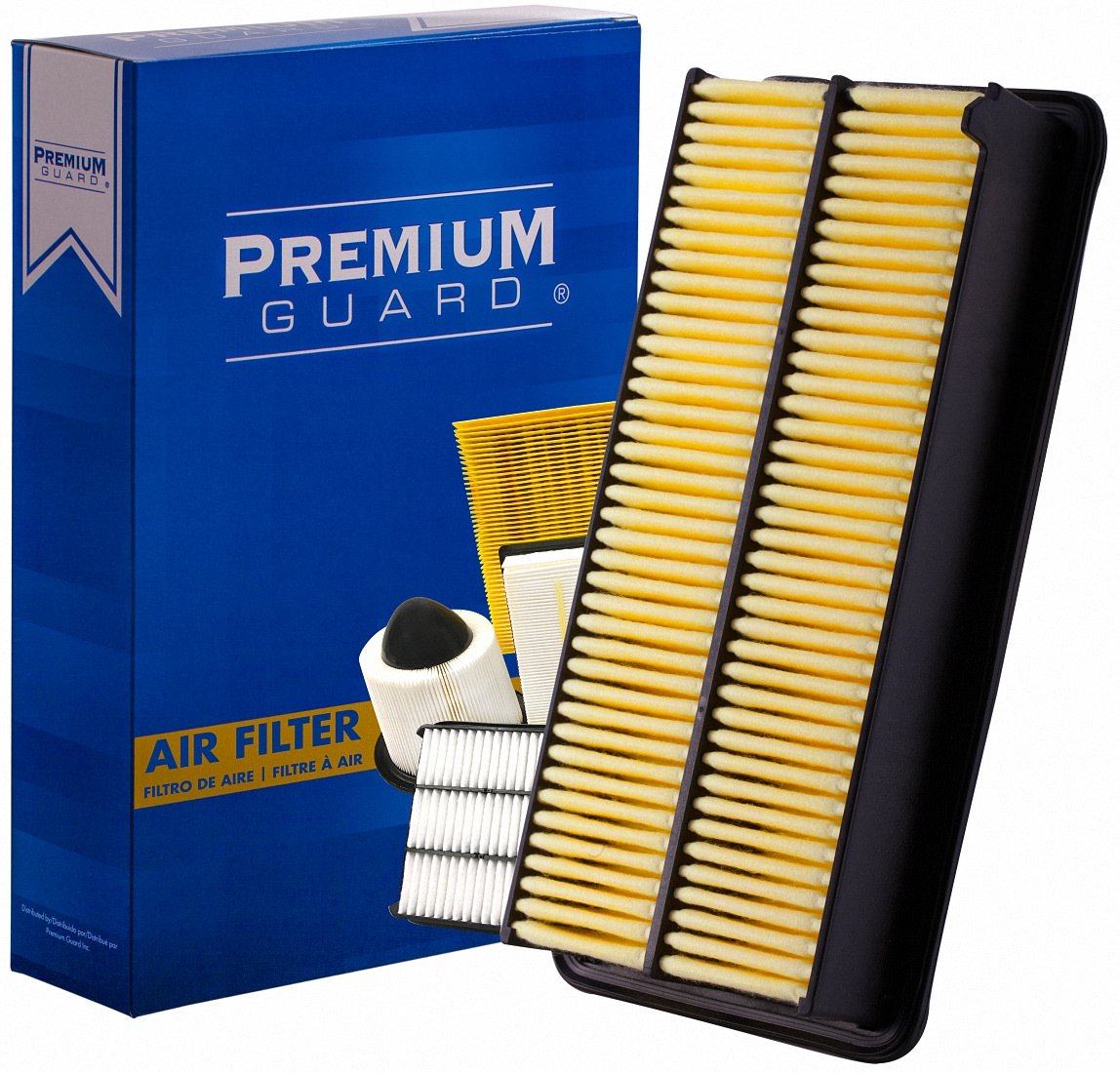 PG Engine Air Filter PA6053 - Compatible with 2012-2009 Acura RL | High Performance Replacement Air Filter for Improved Engine Efficiency & Cleaner Airflow | Perfect for City Driving & Highway Commutes