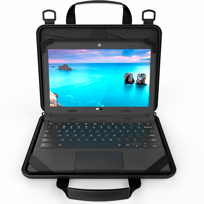 UZBL Always On Rugged EVA Slim Chromebook Case - Durable Protective Cover for 11.6-14 Inch Laptops - Perfect for School, Travel & Business Use