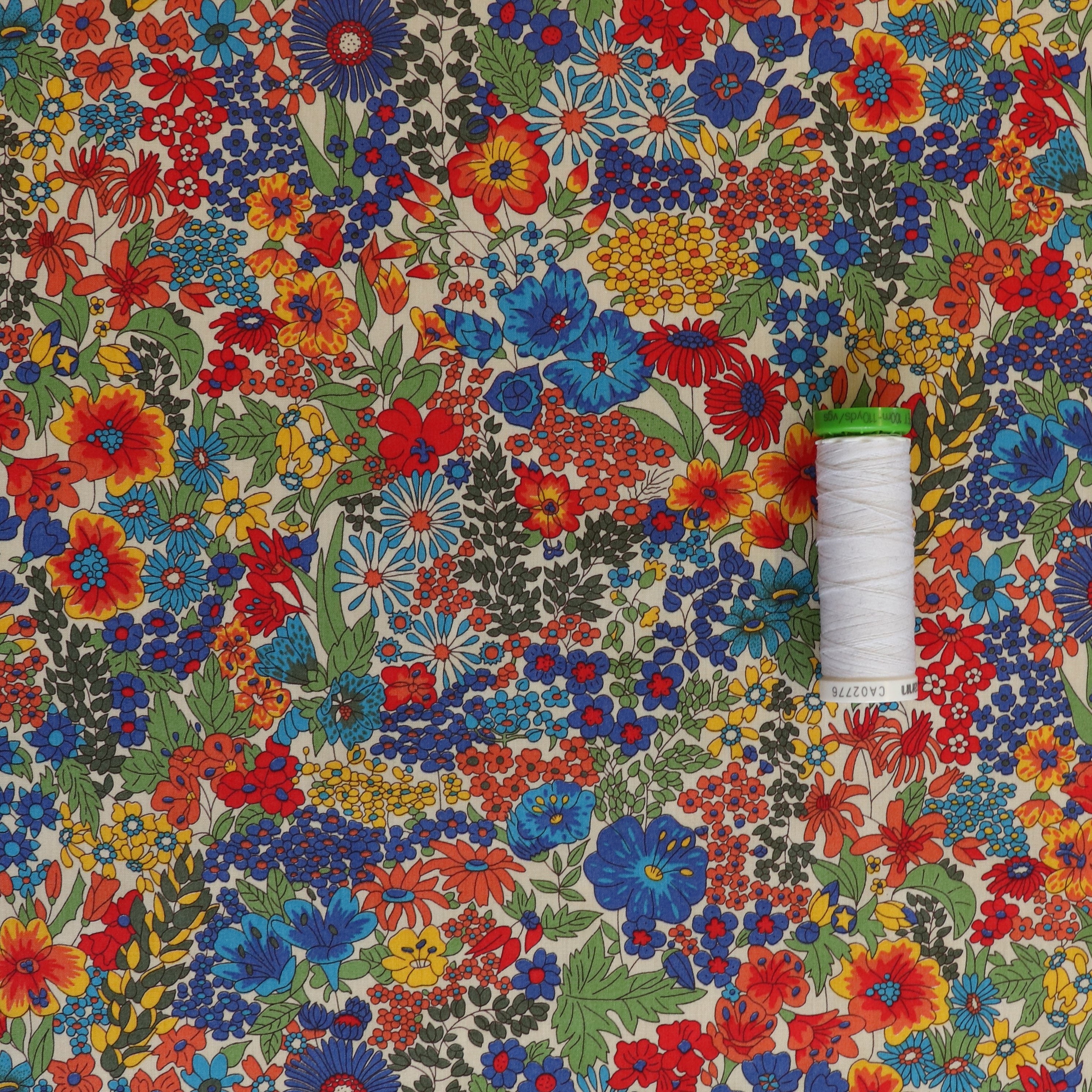 Liberty Fabrics Margaret Annie Tana Lawn™ Cotton - Premium Floral Printed Fabric for Dresses, Blouses & DIY Sewing Projects | Perfect for Spring & Summer Fashion