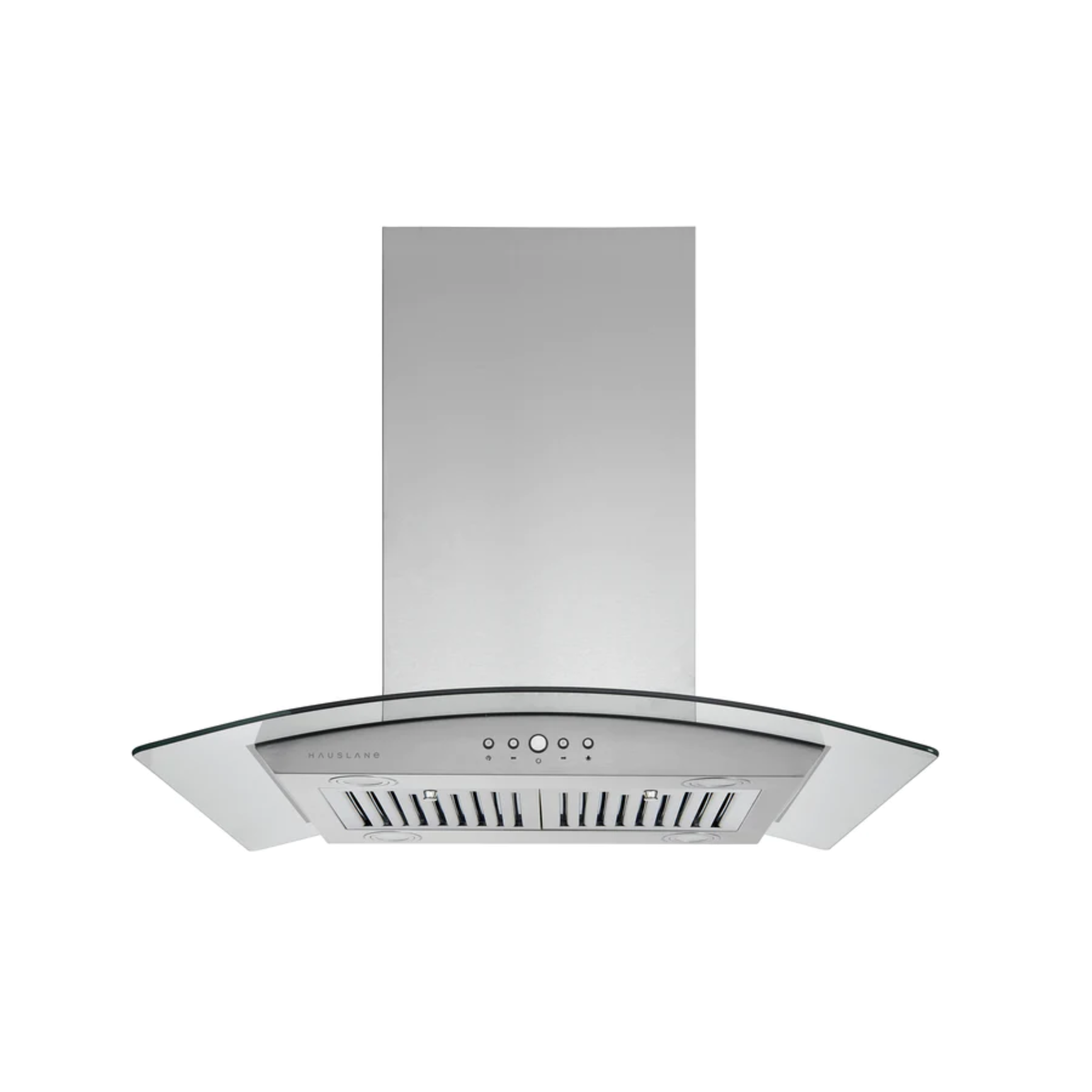 Hauslane Chef Series IS 200 1000 CFM Convertible Stainless Steel Island Range Hood - Powerful Kitchen Ventilation for Open Concept Homes & Cooking Enthusiasts