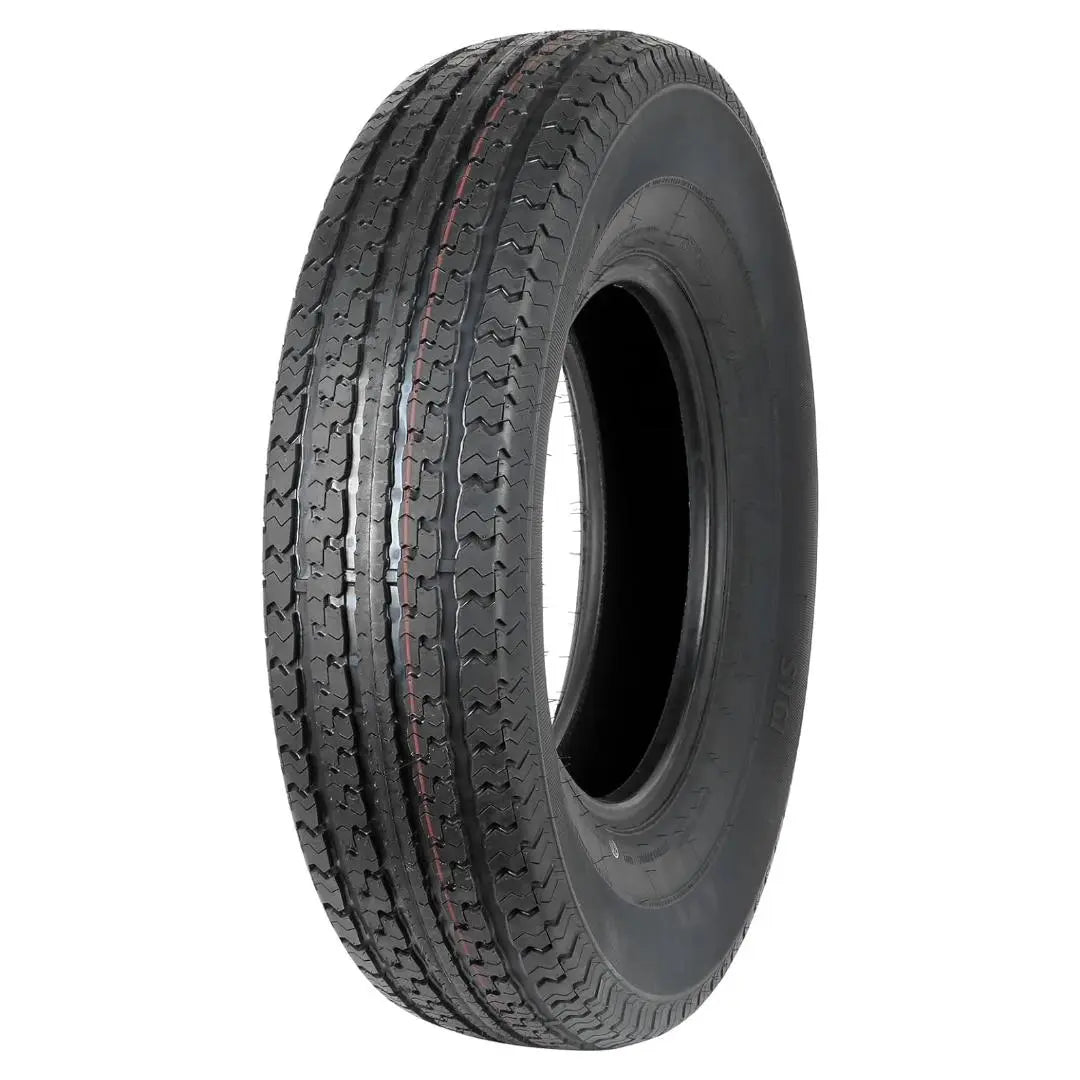ST235/80R16 Radial Trailer Tires - 10 Ply Load Range E (124N) - Heavy Duty Commercial Grade for Boat Trailers, Utility Trailers & RVs - All Weather Performance