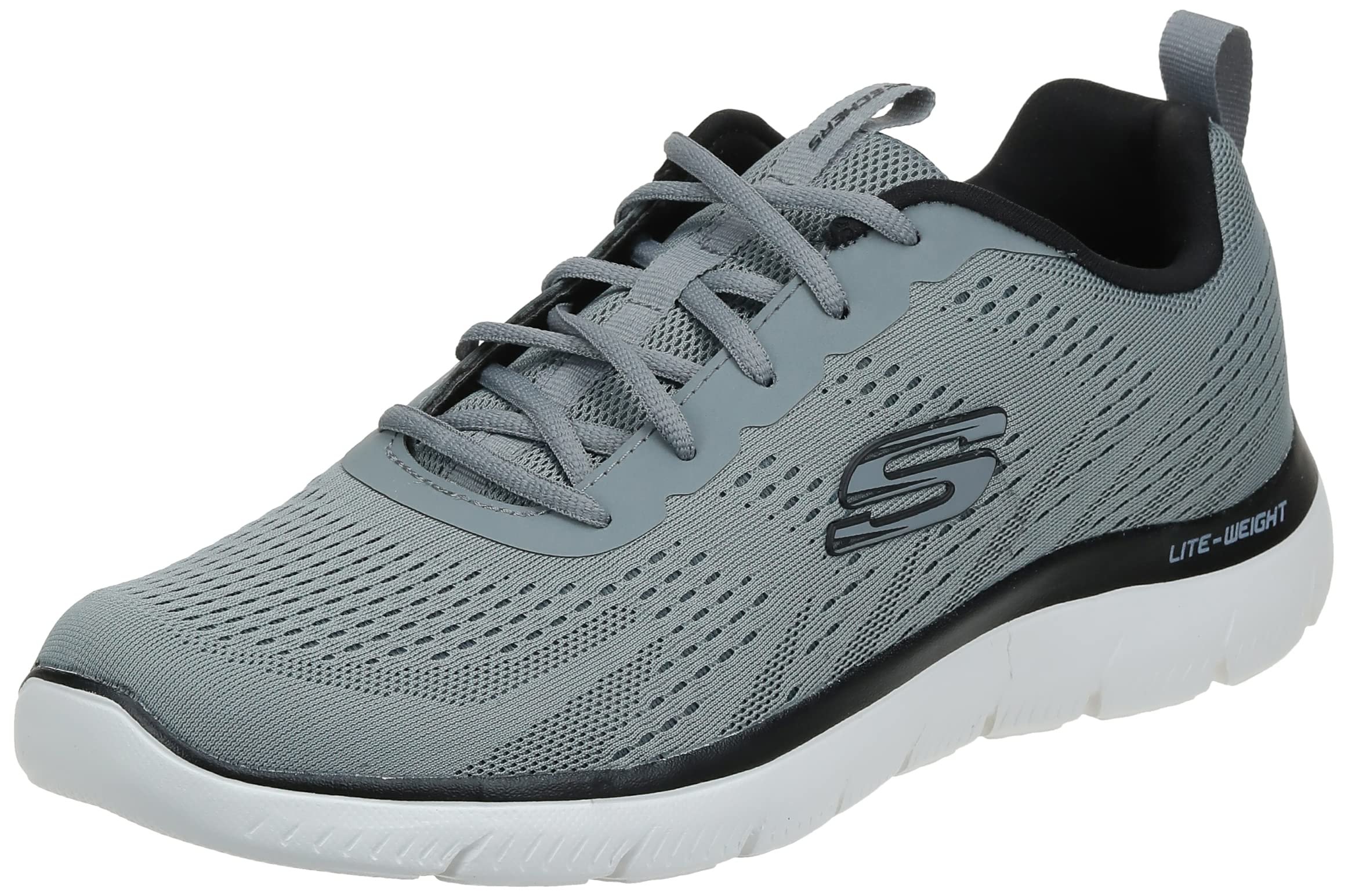 Skechers Men's Comfortable Walking Sneakers - Lightweight Athletic Shoes for Running, Gym & Casual Wear | Breathable Mesh Upper & Cushioned Insoles