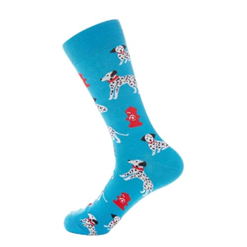Dalmatian on Blue