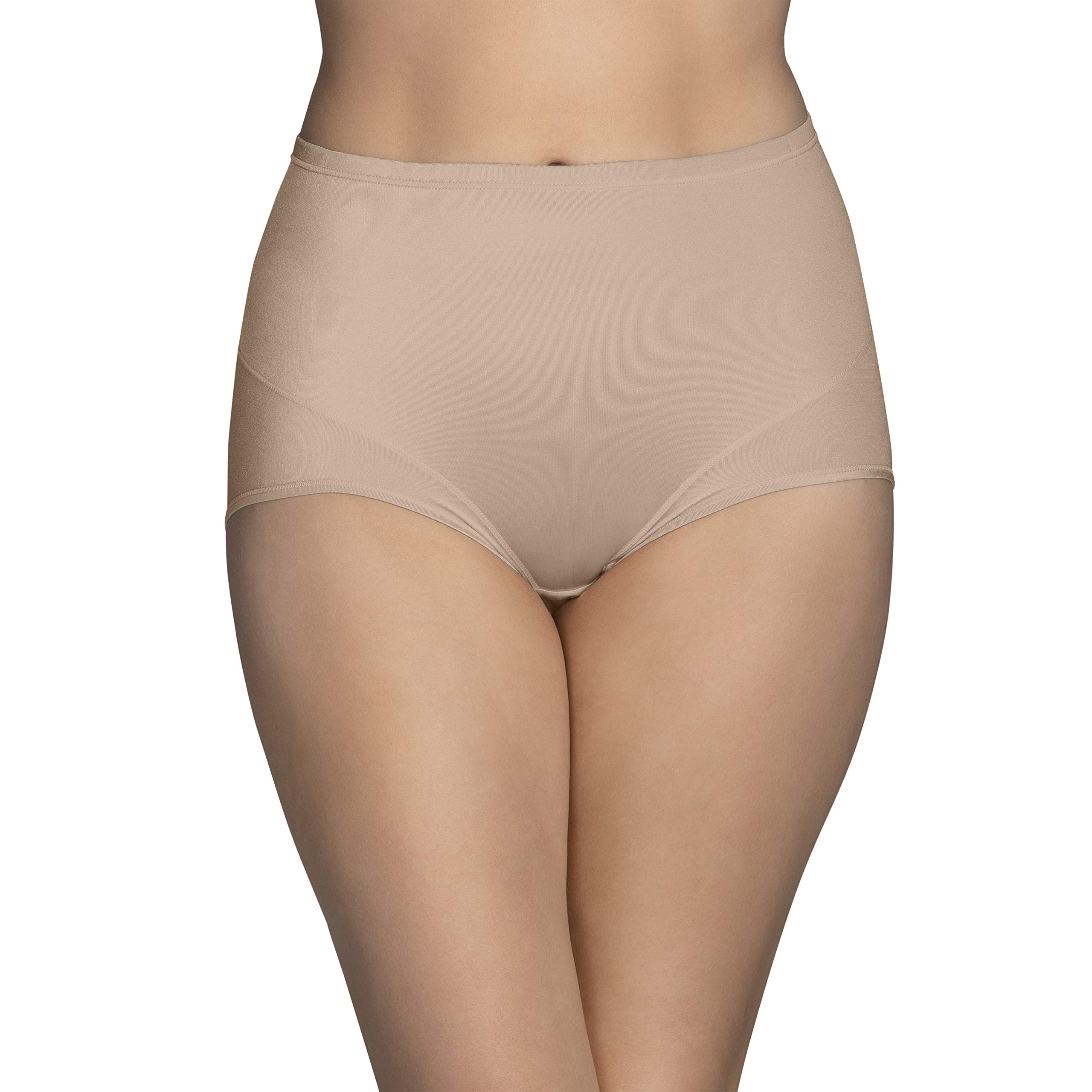 Vanity Fair Women's Comfortable Smoothing Brief Panties with Rear Lift - Perfect for Everyday Wear, Work & Travel