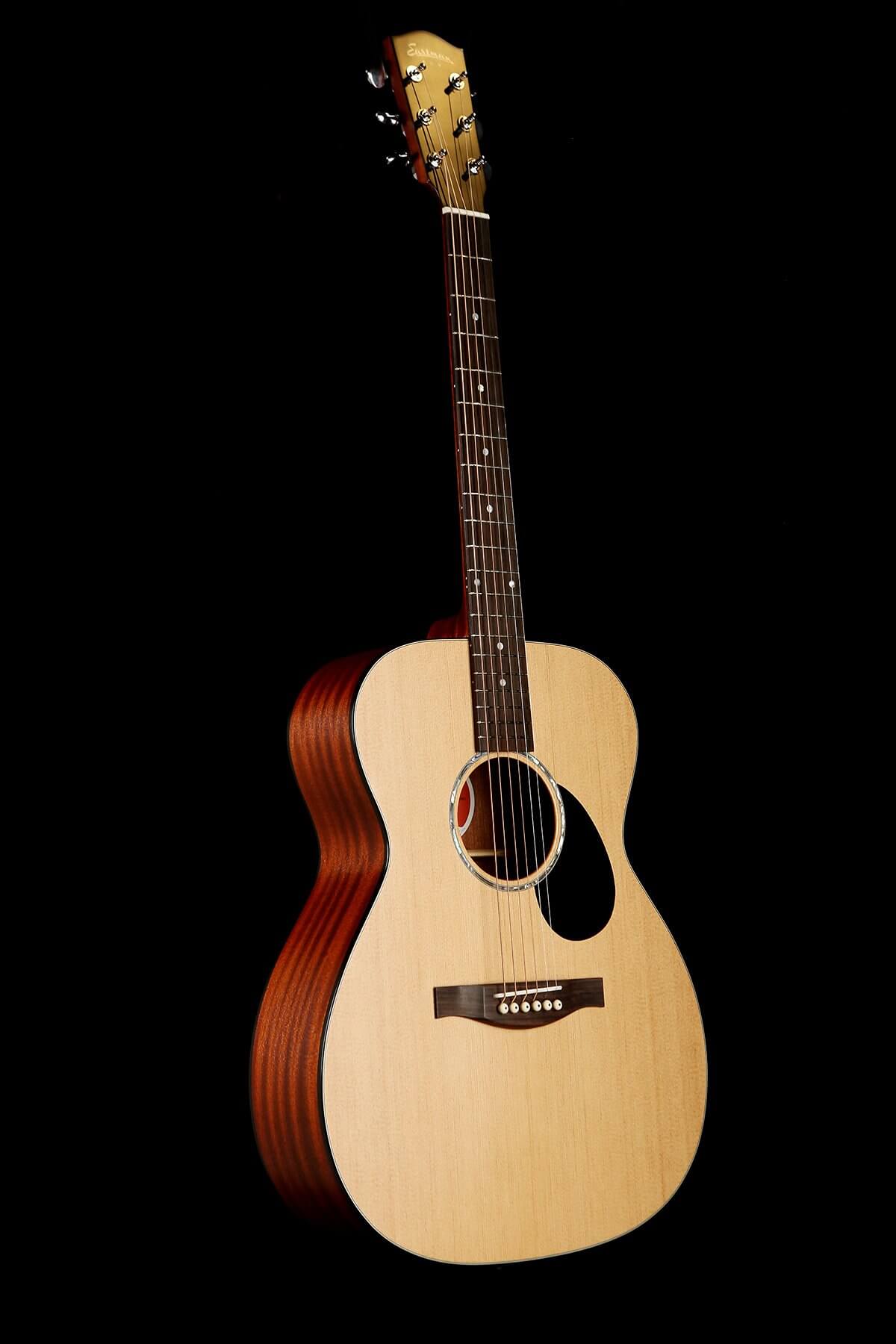 Eastman PCH1 OM Acoustic Guitar - Solid Spruce Top with Mahogany Back & Sides - Perfect for Folk, Blues & Fingerstyle Playing