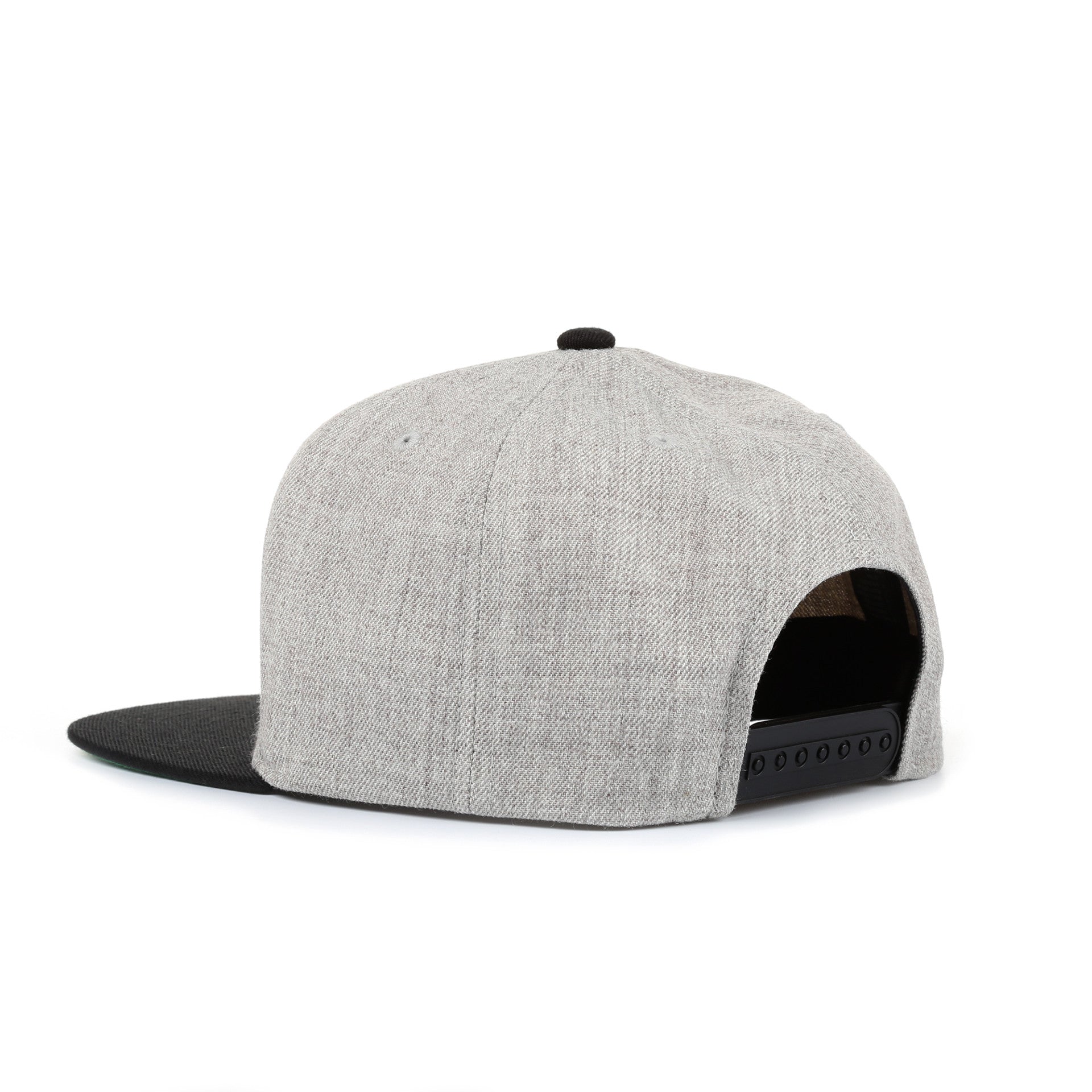 Brixton Wheeler Snapback Hat - Light Heather Gray Adjustable Baseball Cap for Men & Women - Perfect for Casual Wear, Outdoor Activities & Sports