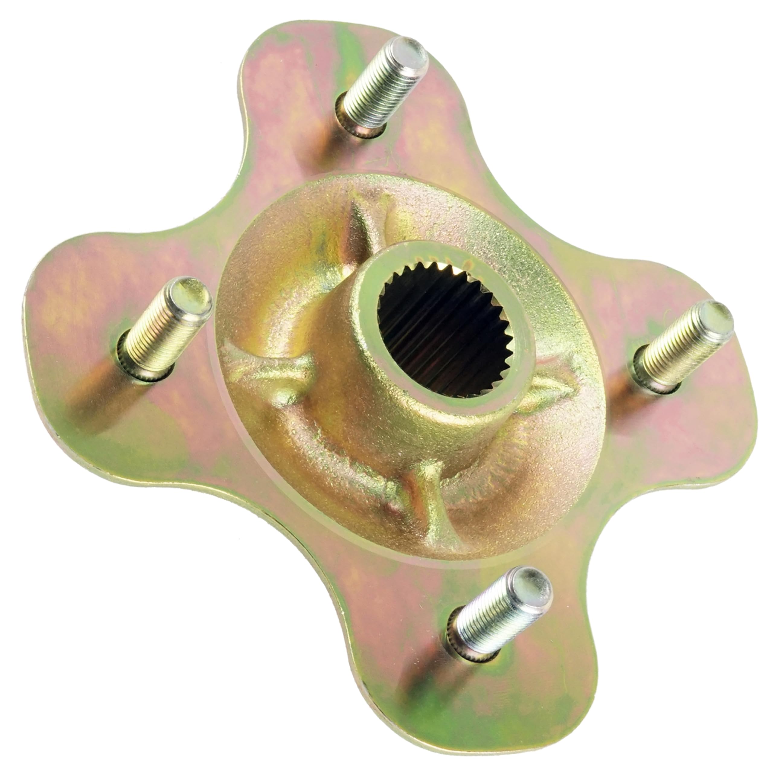 Caltric Rear Wheel Axle Hub Compatible with Yamaha Bear Tracker 250 YFM250X 2X4 1999-2004 - Replacement Part for ATV Off-Road & Trail Riding Accessories