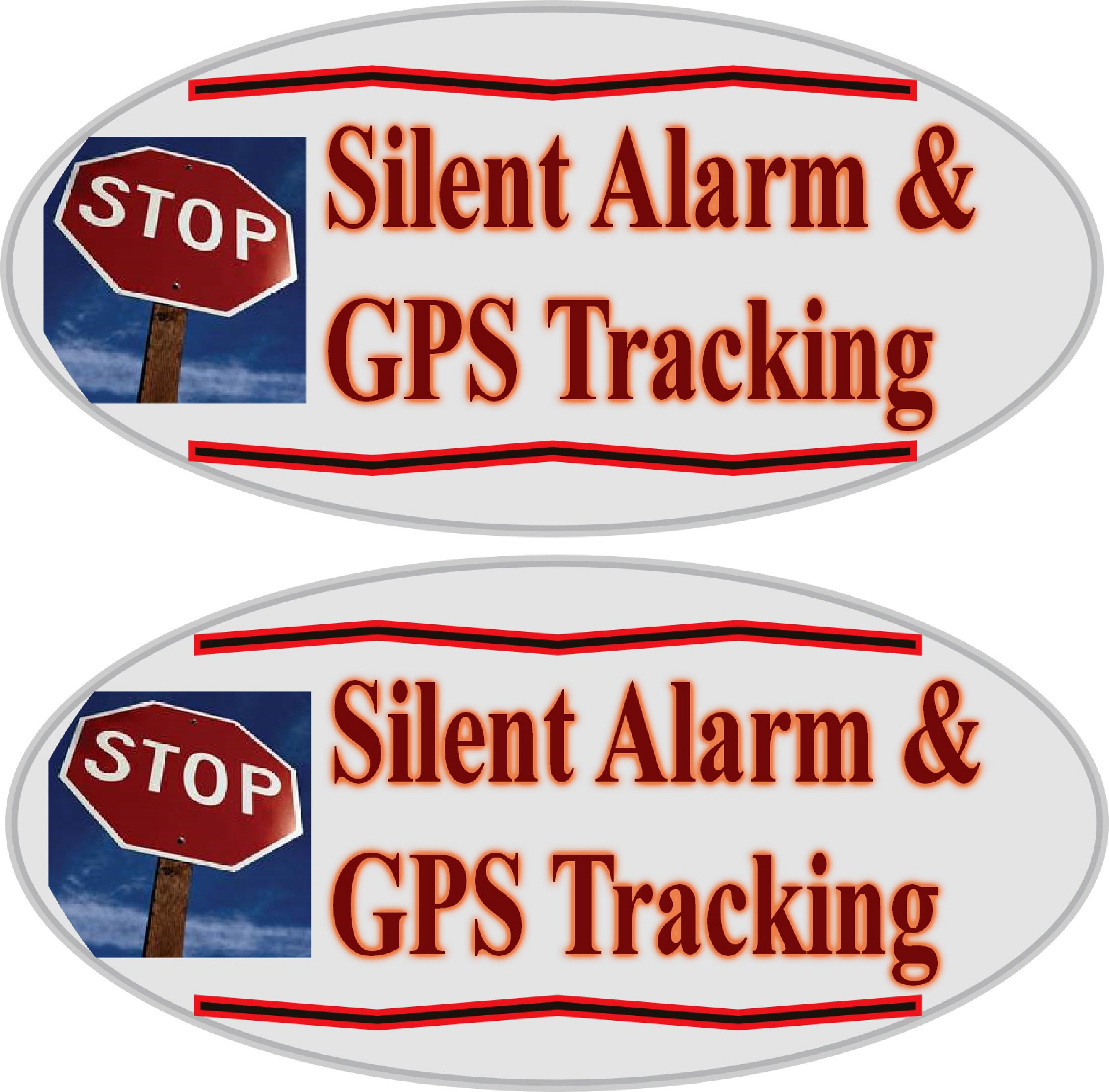 Slow Red Blinking LED Car Anti-Theft Alarm System - 1 Flash per Second Fake Security Light with On/Off Switch & 2 Window Warning Decals (AAA Battery Powered) - Perfect for Vehicle Protection, Parking Security & Burglary Deterrent