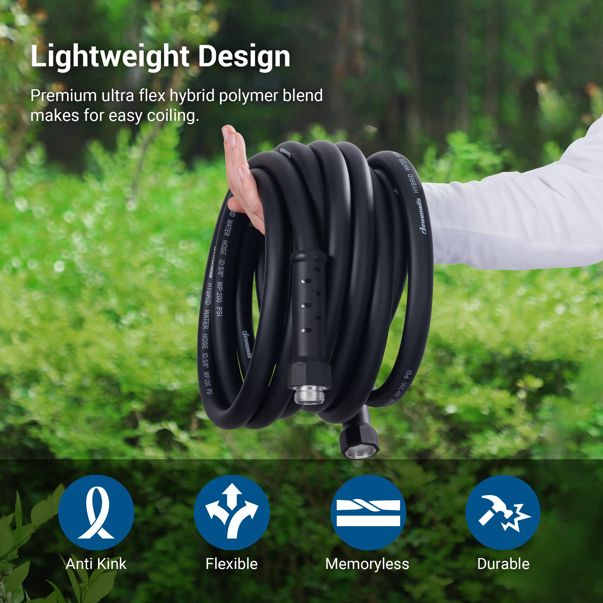 Durable 25 ft x 5/8
