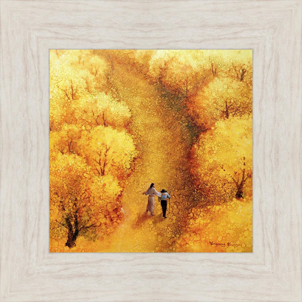 By Your Side - Heartwarming Art Print by Yongsung Kim - Perfect for Home Decor, Office Inspiration & Gift Giving