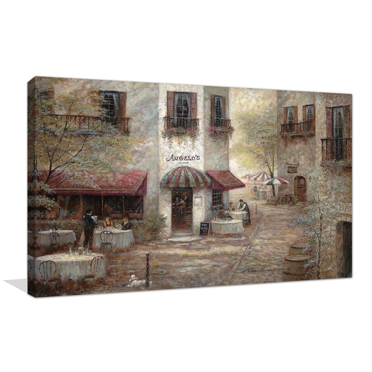 Angelos by Ruane Manning Canvas Art Print - Premium Wall Decor for Living Room, Bedroom & Office