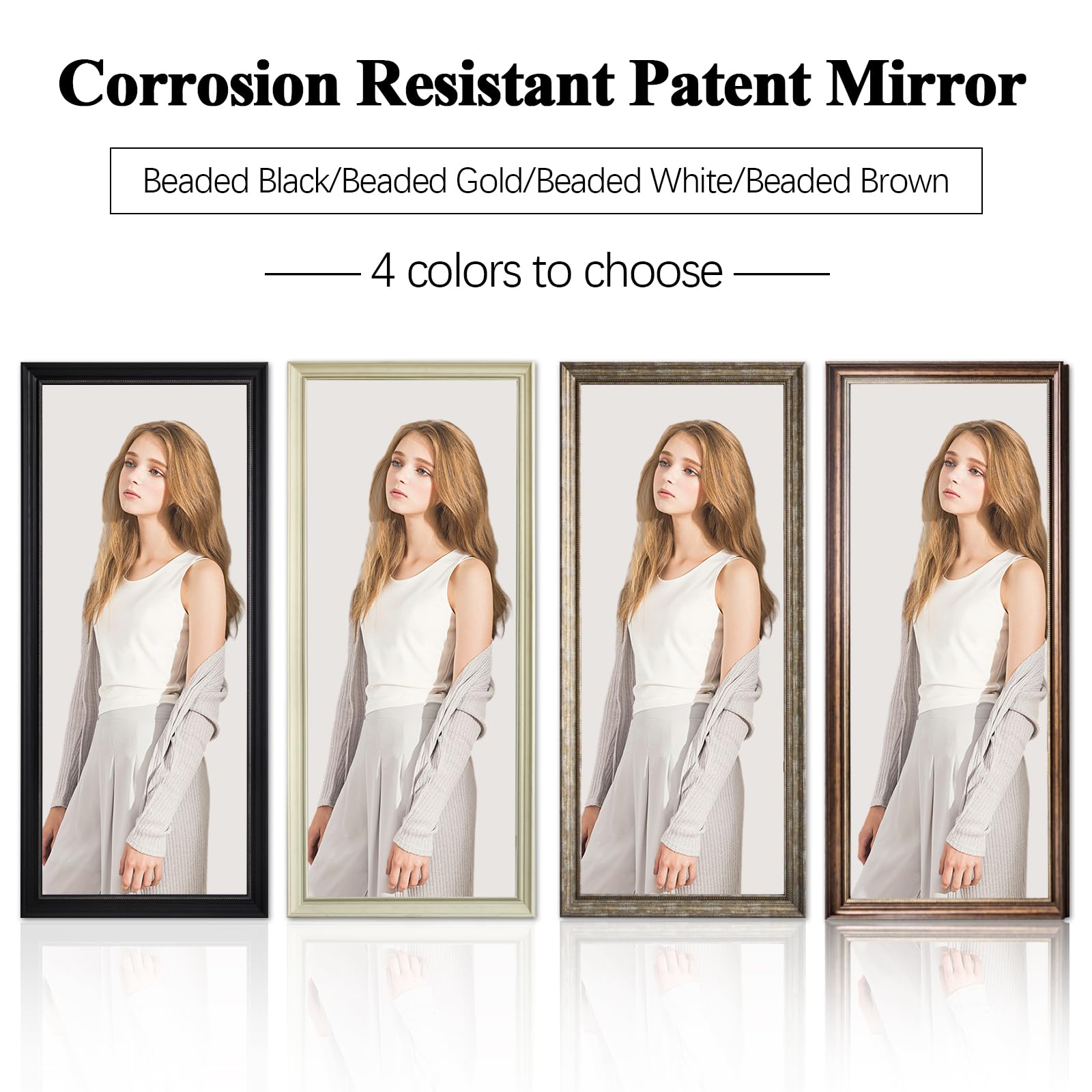Elegant NICCY Full Length Standing Mirror - 65