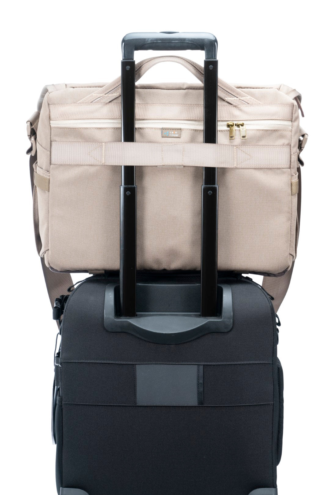 VEO RANGE 38 BG Messenger Camera Bag - Waterproof DSLR Shoulder Bag for Photographers, Travel & Outdoor Shooting (Tan) - Perfect for Hiking, Street Photography & Daily Commute