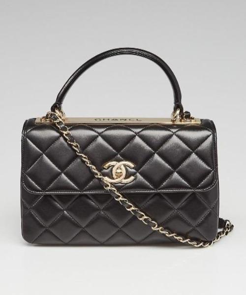 Chanel Small Flap Bag Lambskin Leather Black - Luxury Designer Crossbody Purse for Women | Perfect for Evening Events, Parties & Date Nights