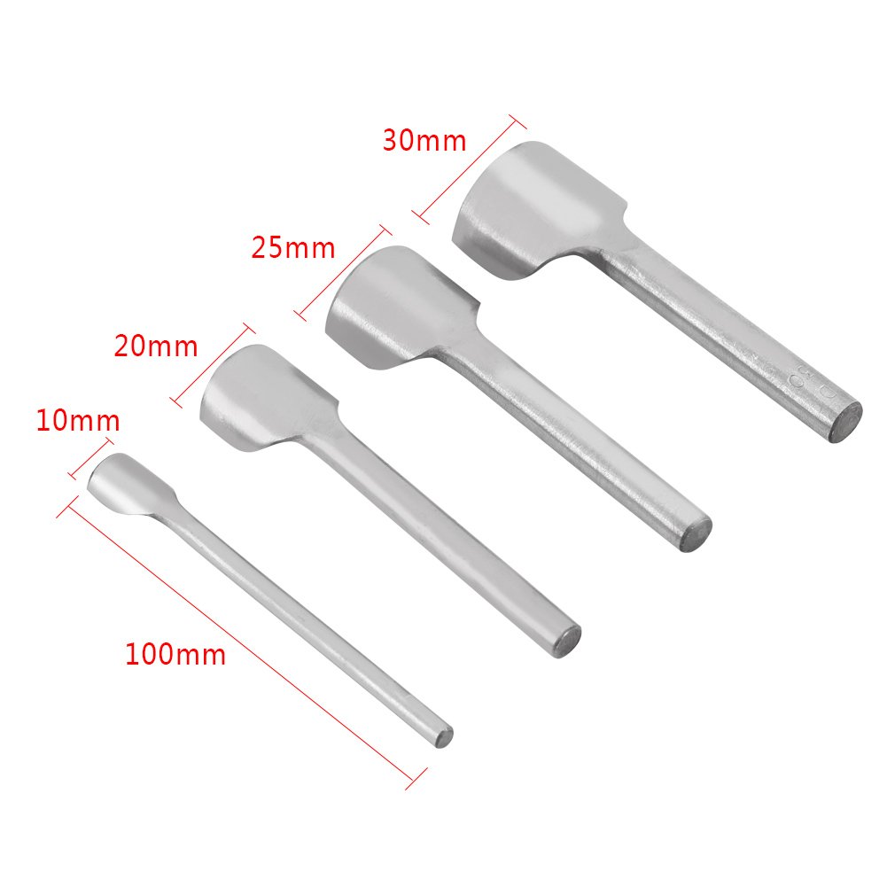 10mm Leather Craft Punch Set - Half Circle & Half Round Hole Punch Cutter for DIY Belts, Wallets & Straps | Professional Leatherworking Tools for Sewing & Crafting Projects