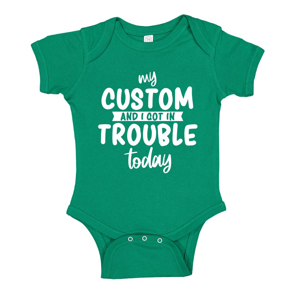 Personalized Baby Bodysuit & Toddler T-Shirt - Custom Text for Special Occasions | Perfect for Birthdays, Family Photos & Everyday Cuteness